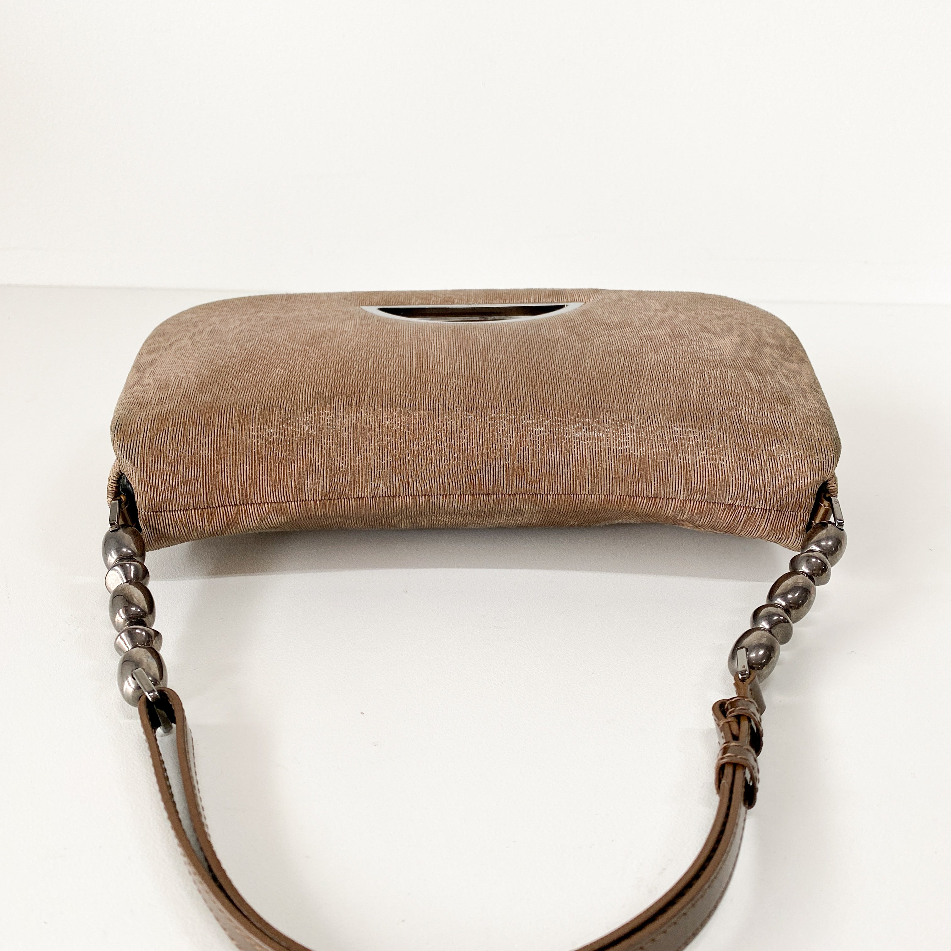 Malice Pearl Brown Shoulder Bag