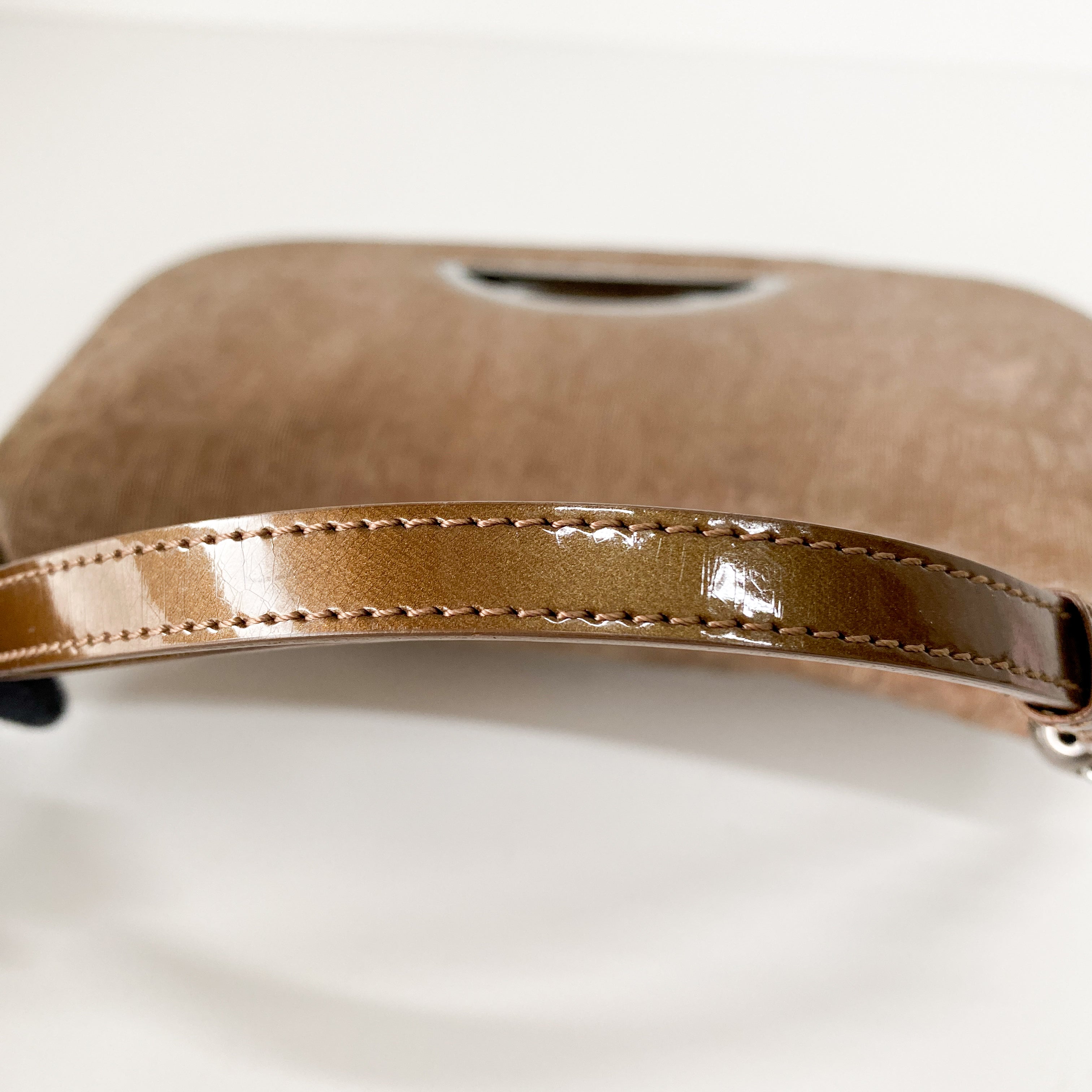 Malice Pearl Brown Shoulder Bag