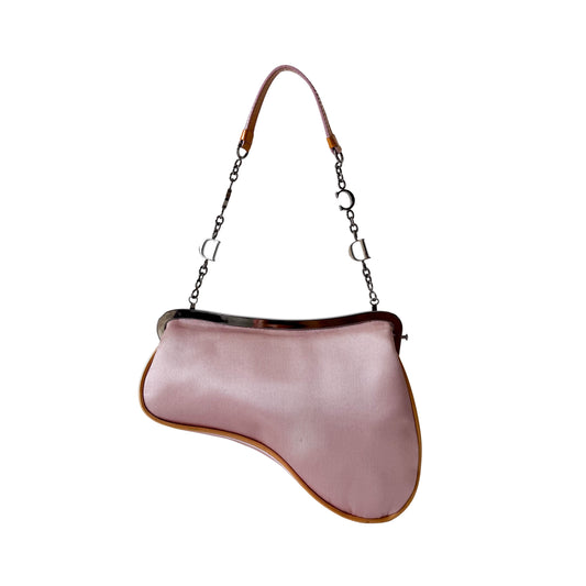 Pink Satin Mini Saddle