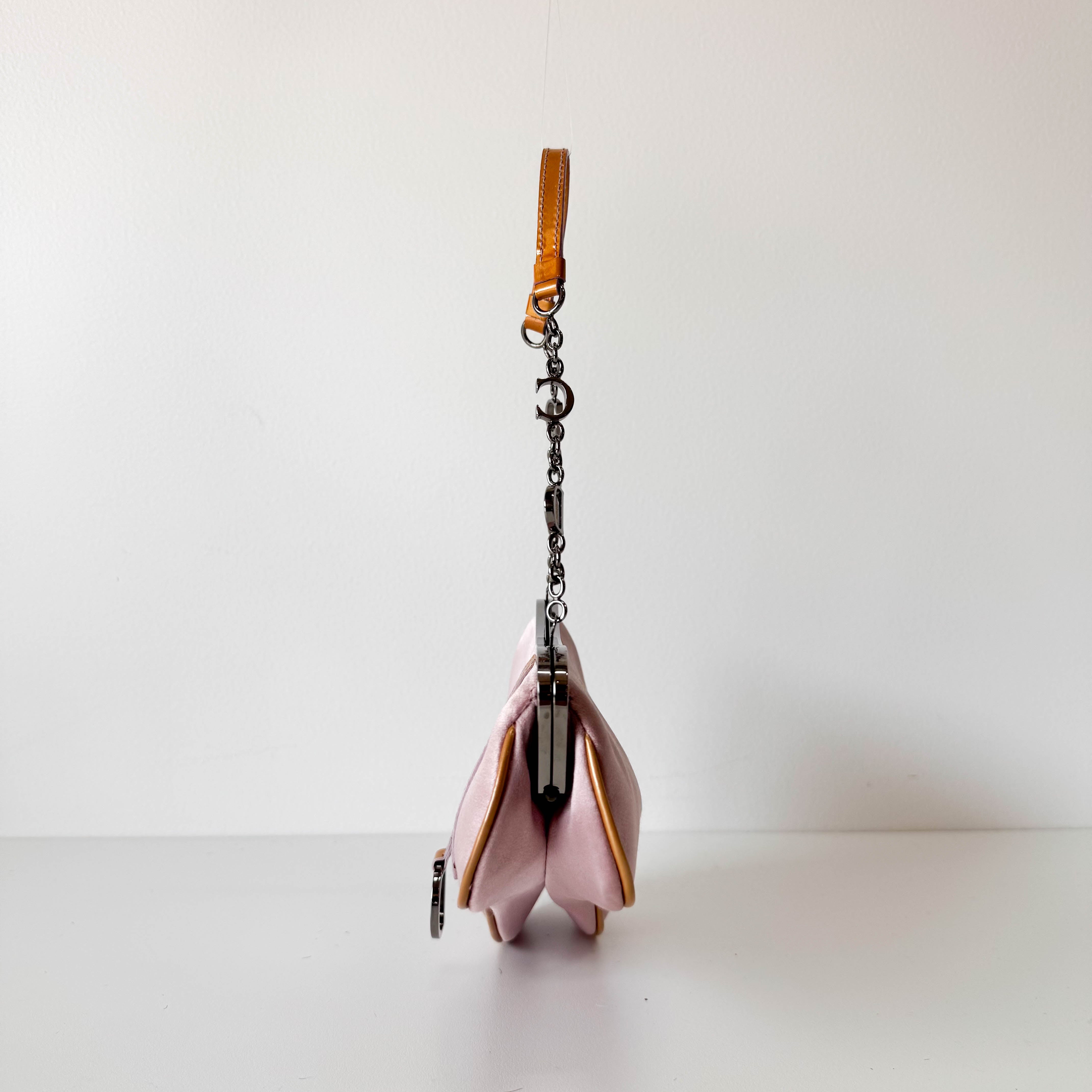 Pink Satin Mini Saddle