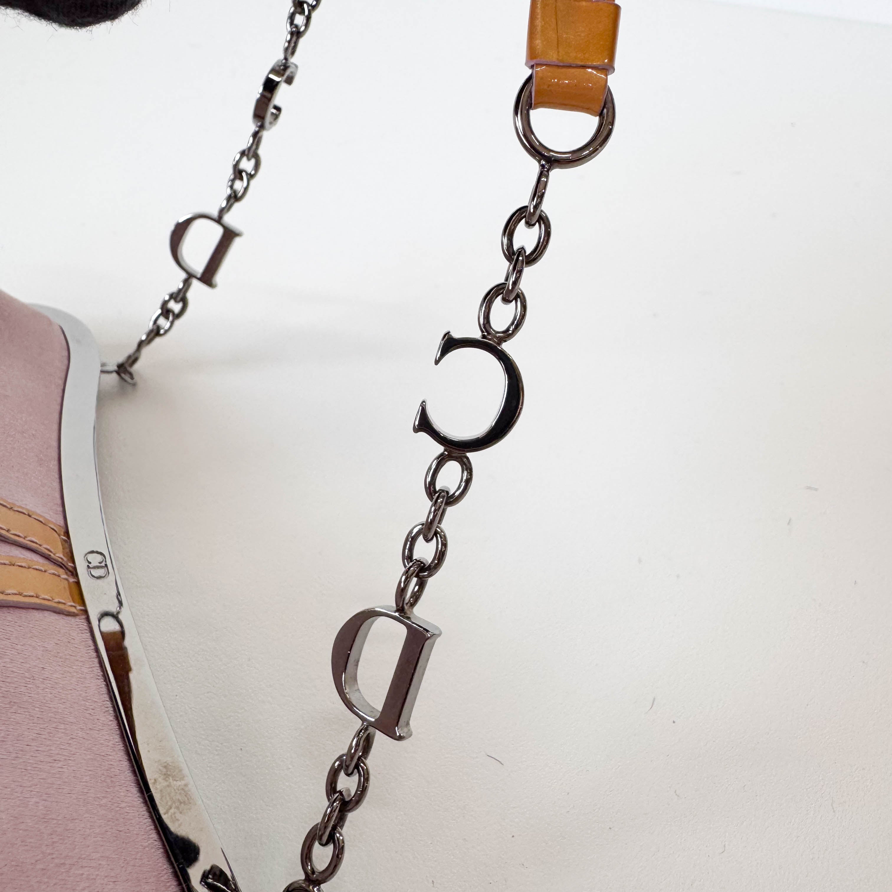 Pink Satin Mini Saddle