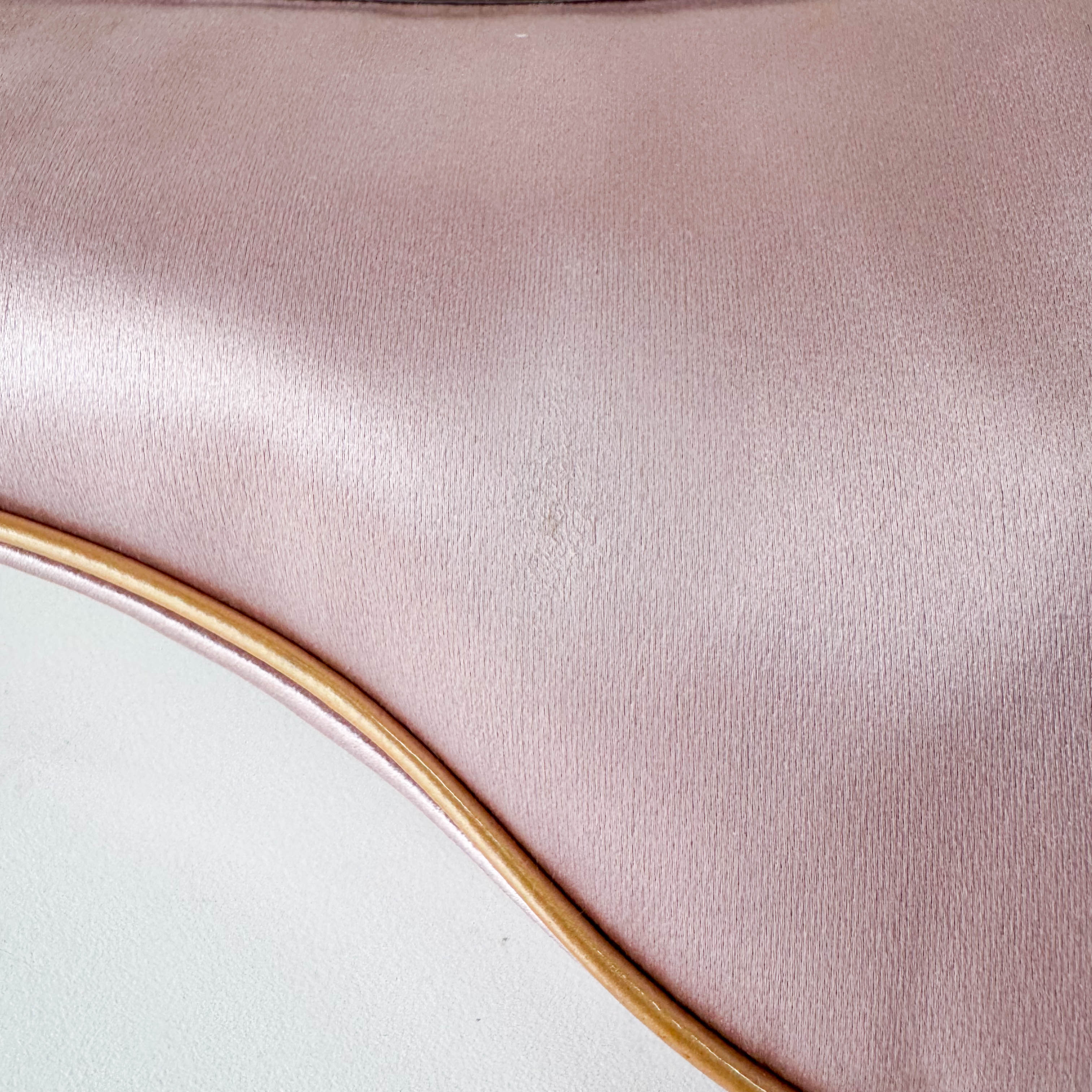 Pink Satin Mini Saddle