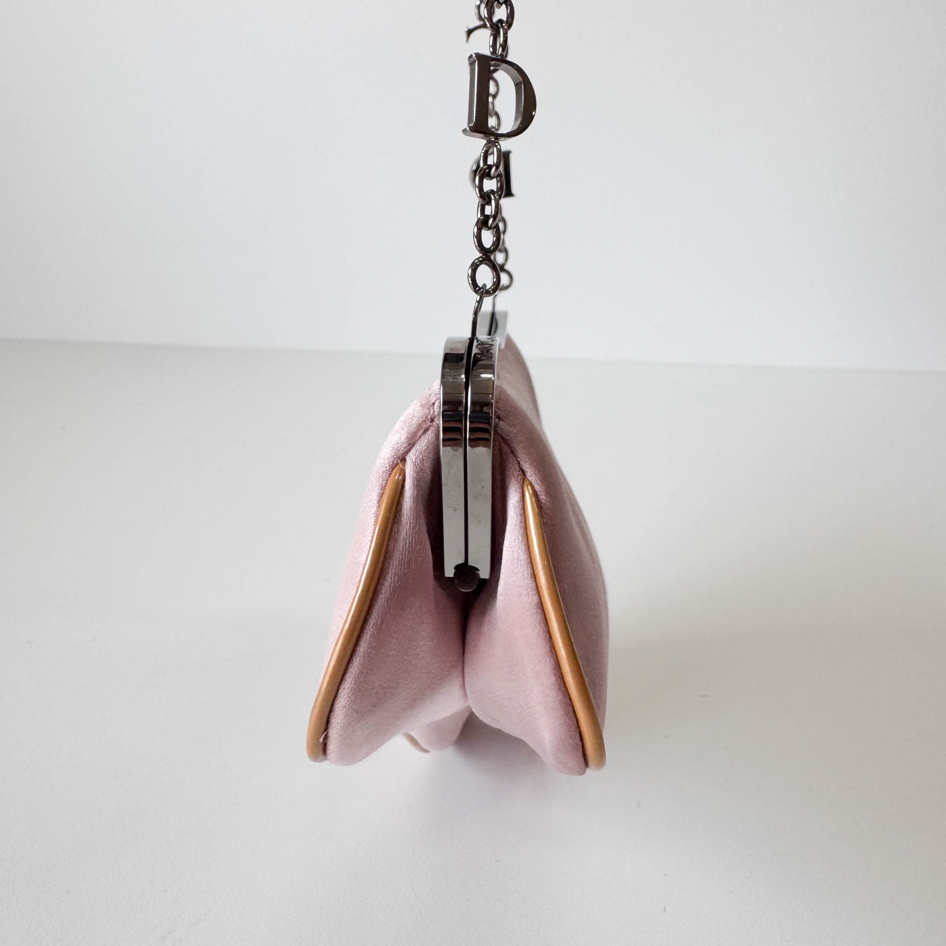 Pink Satin Mini Saddle