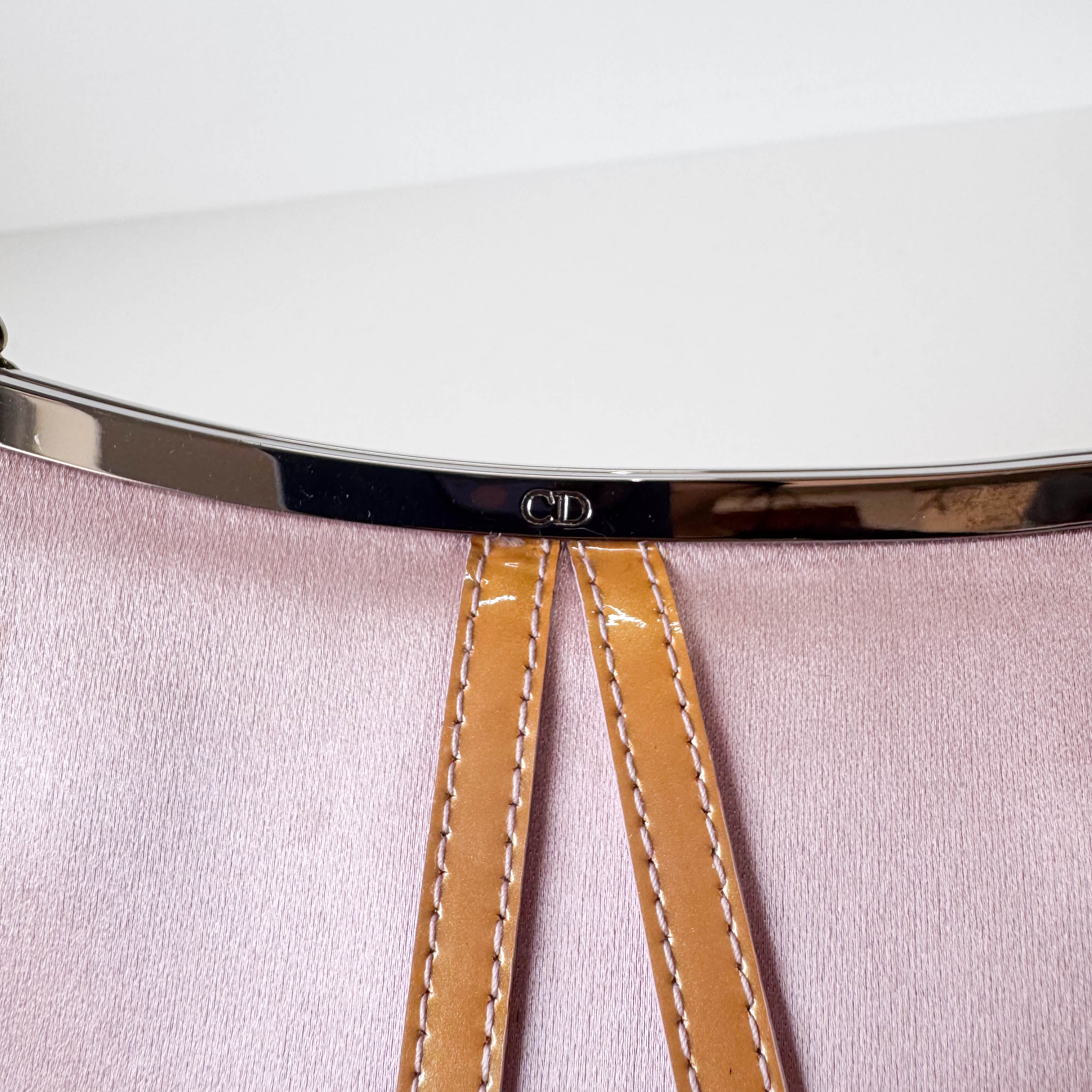 Pink Satin Mini Saddle