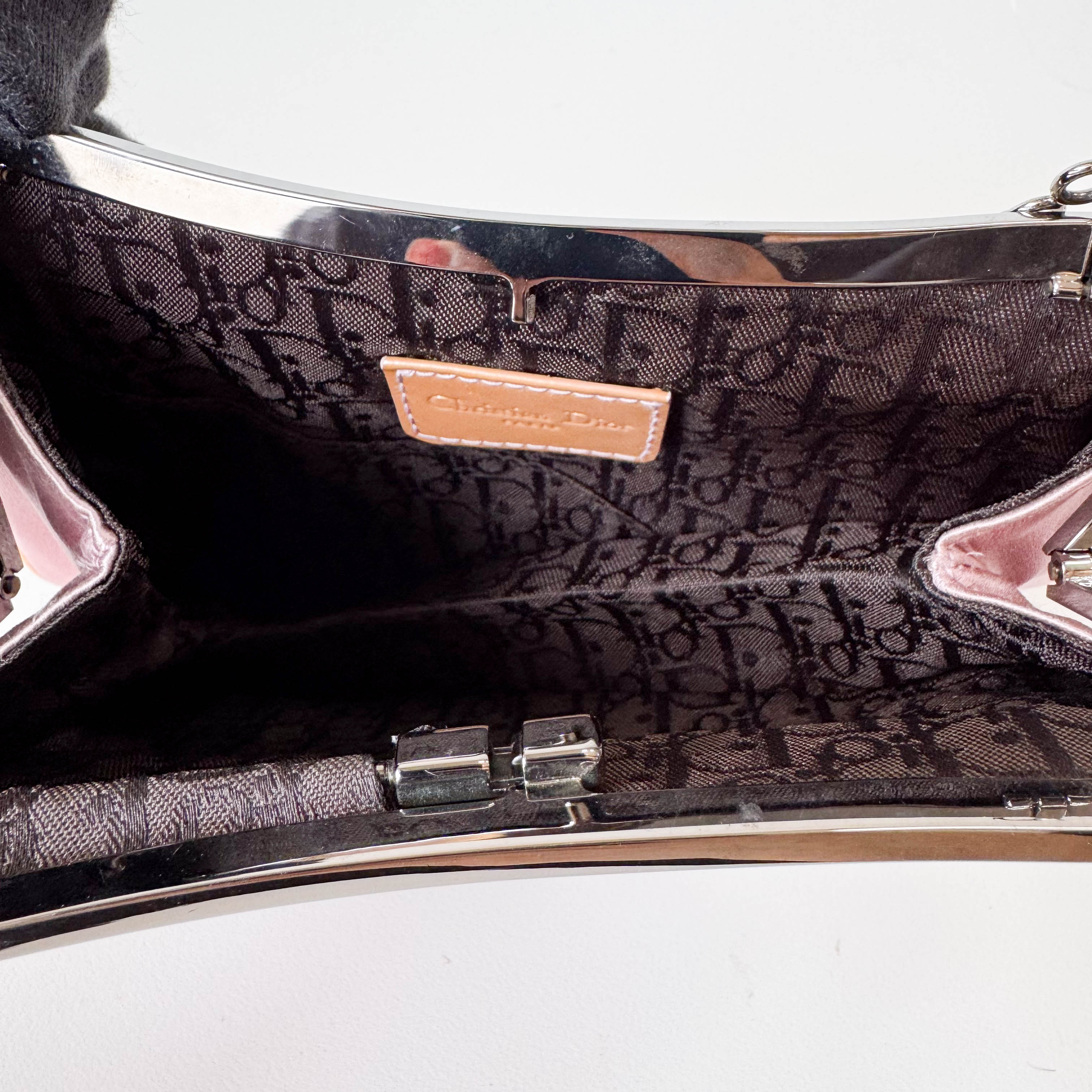 Pink Satin Mini Saddle