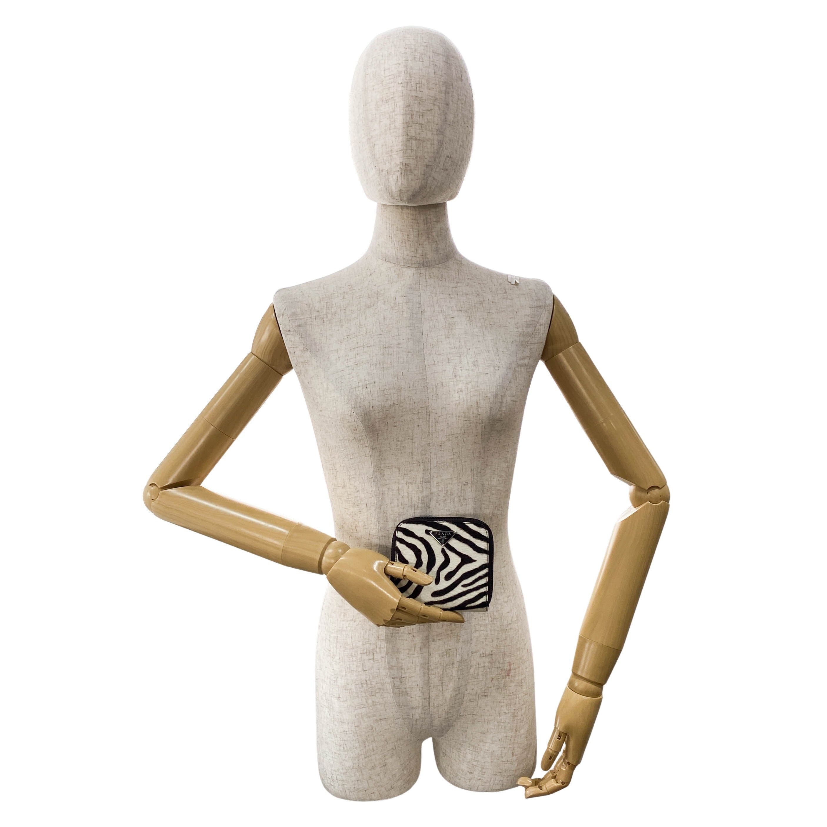 Zebra Print Pony Hair Purse