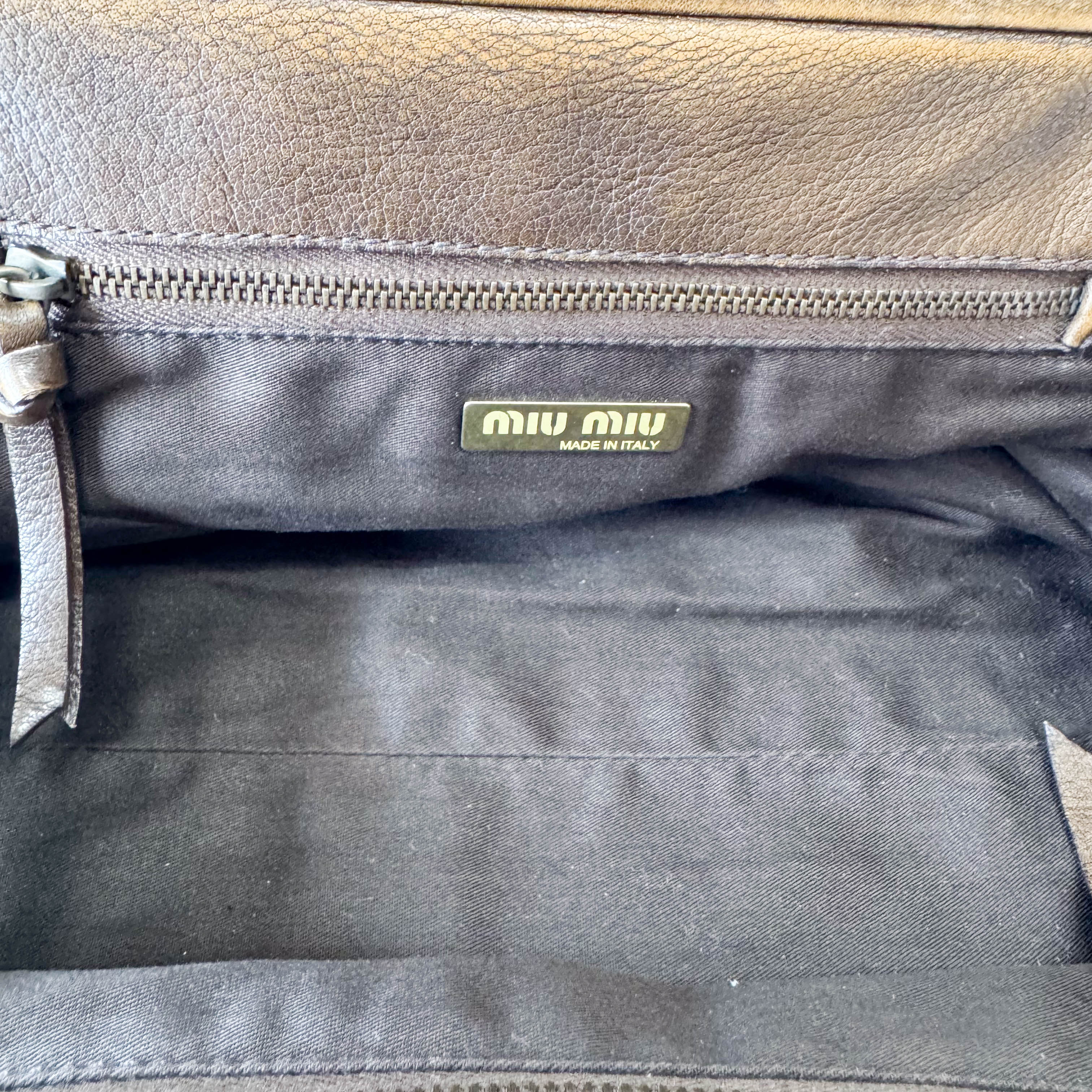 Archive Brown Leather Shoulder Bag