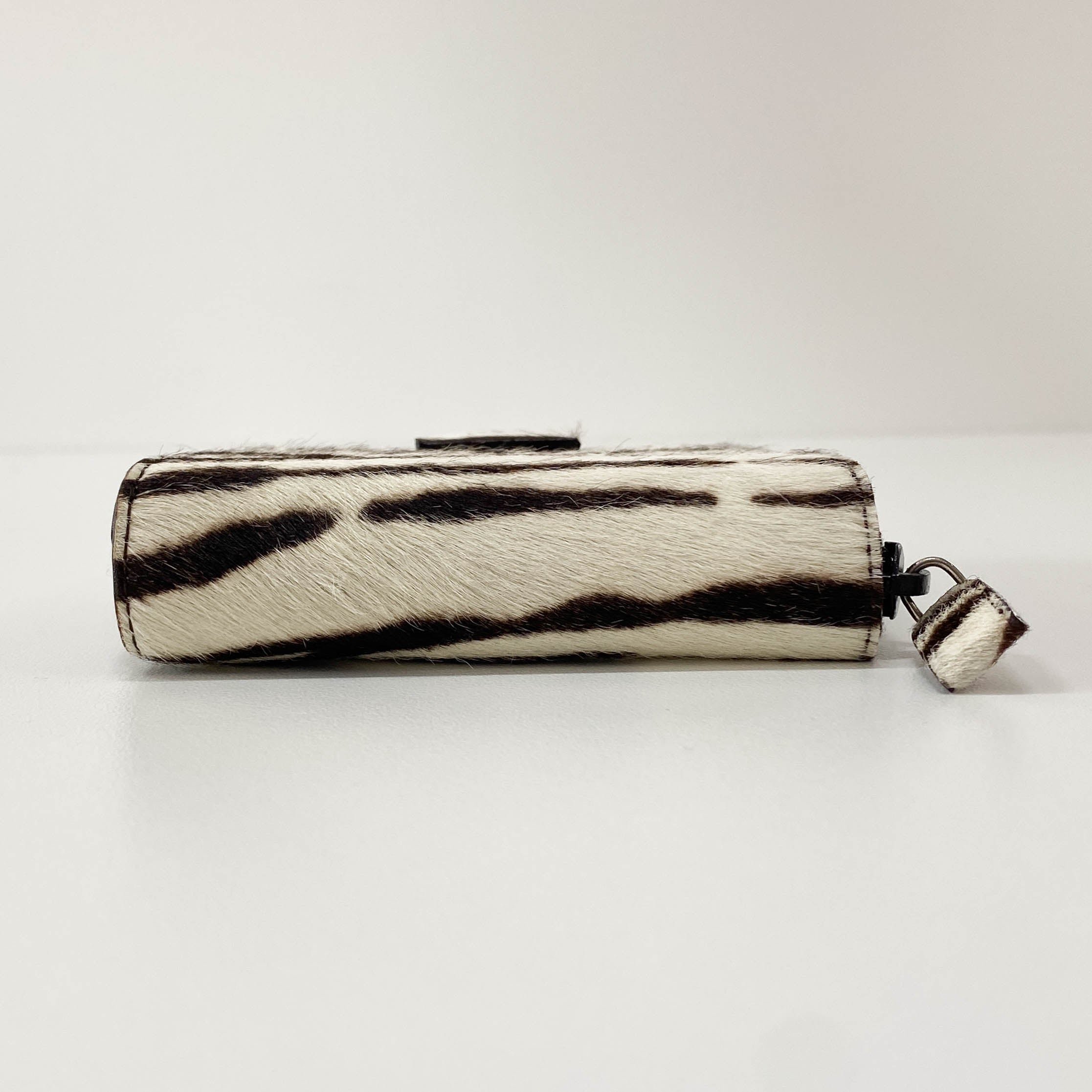 Zebra Print Pony Hair Purse