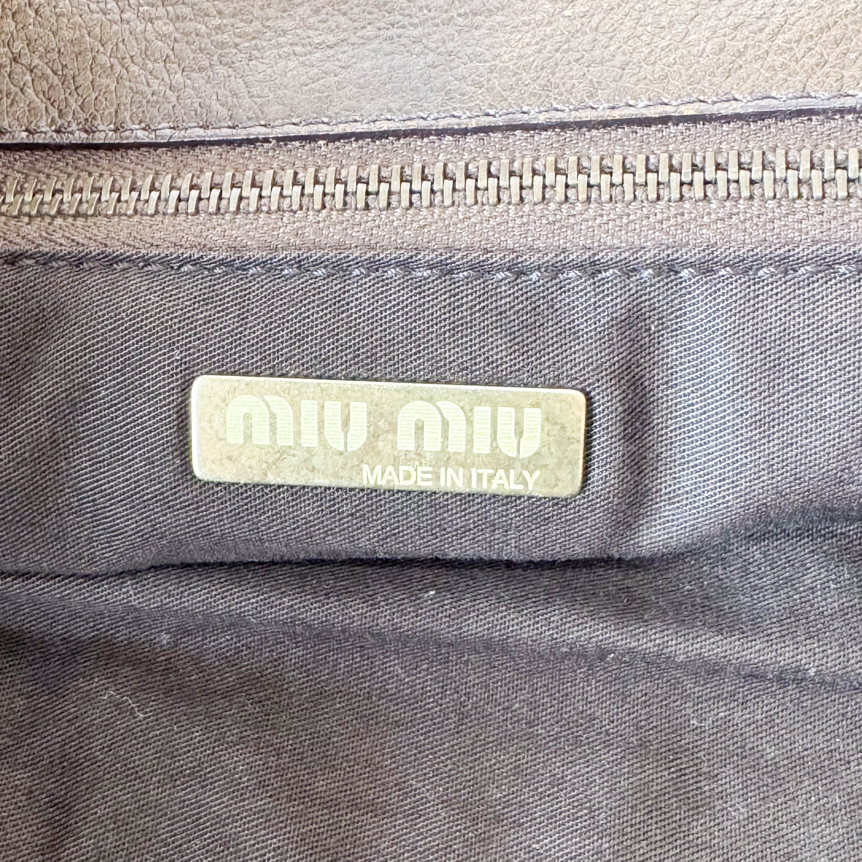 Archive Brown Leather Shoulder Bag