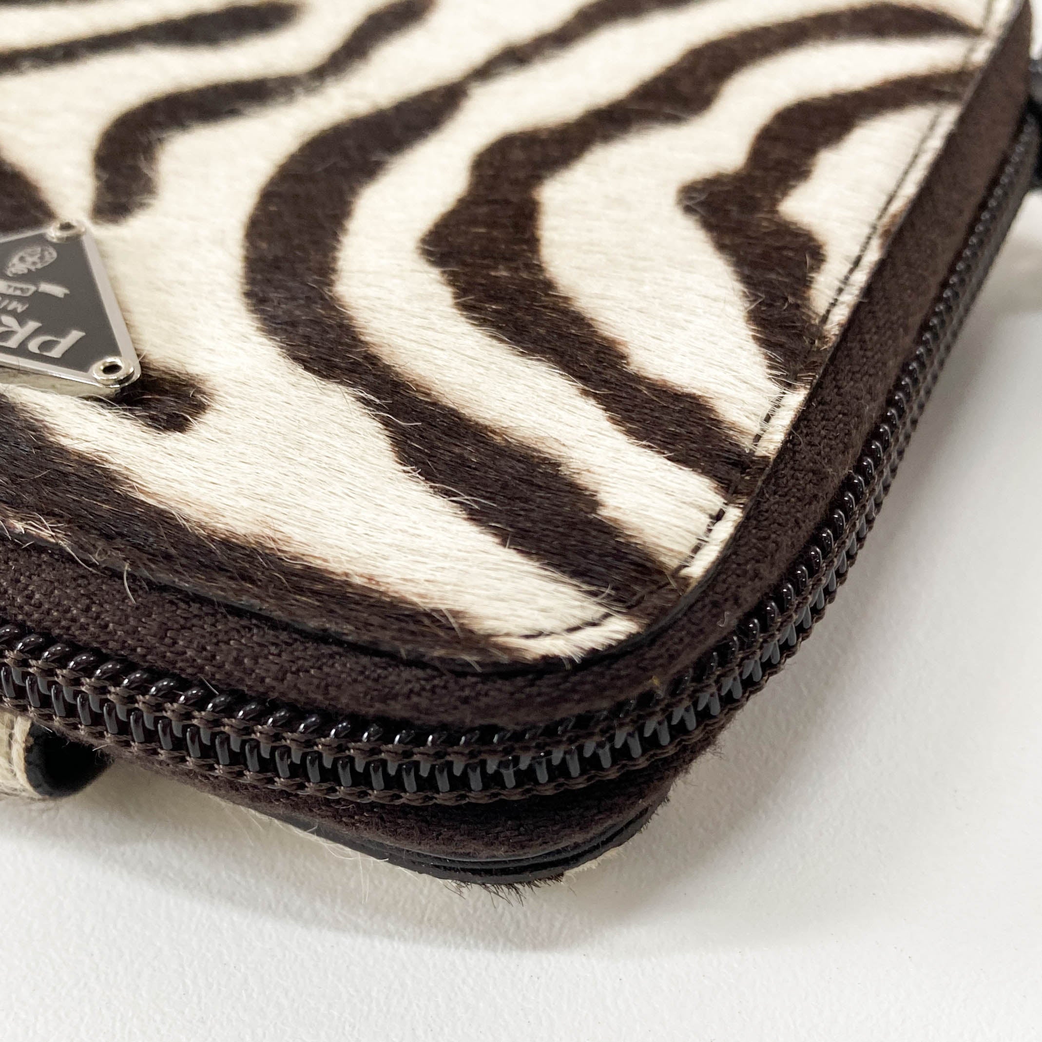 Zebra Print Pony Hair Purse