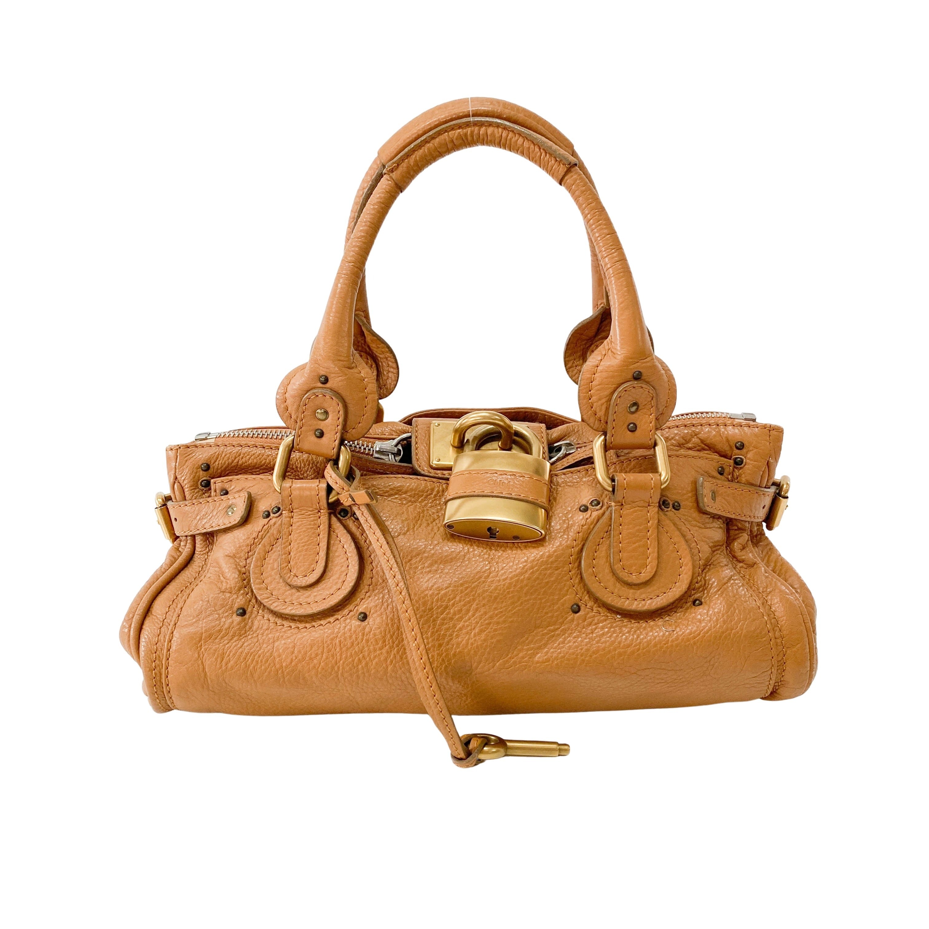 Paddington Brown Leather Shoulder Bag