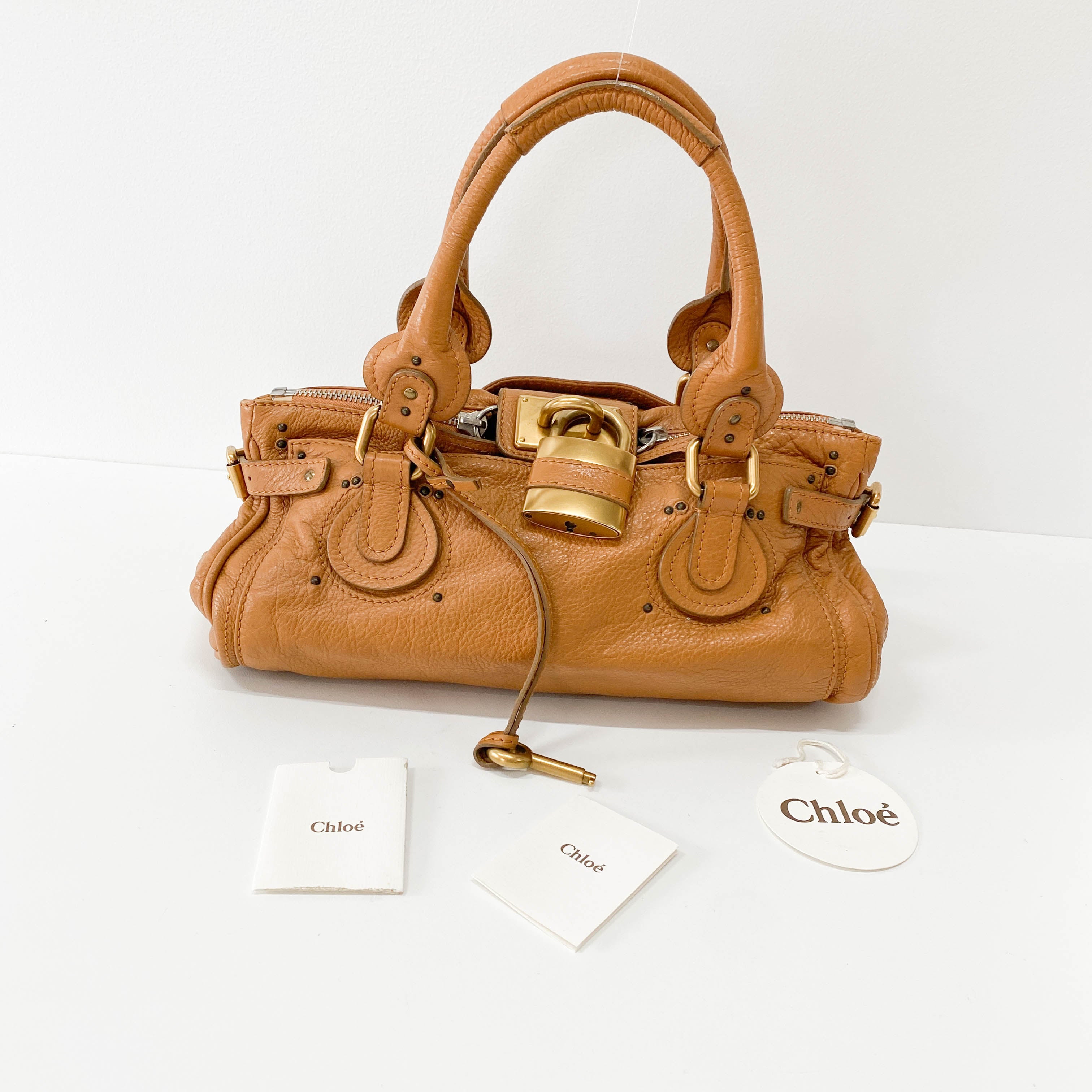 Paddington Brown Leather Shoulder Bag