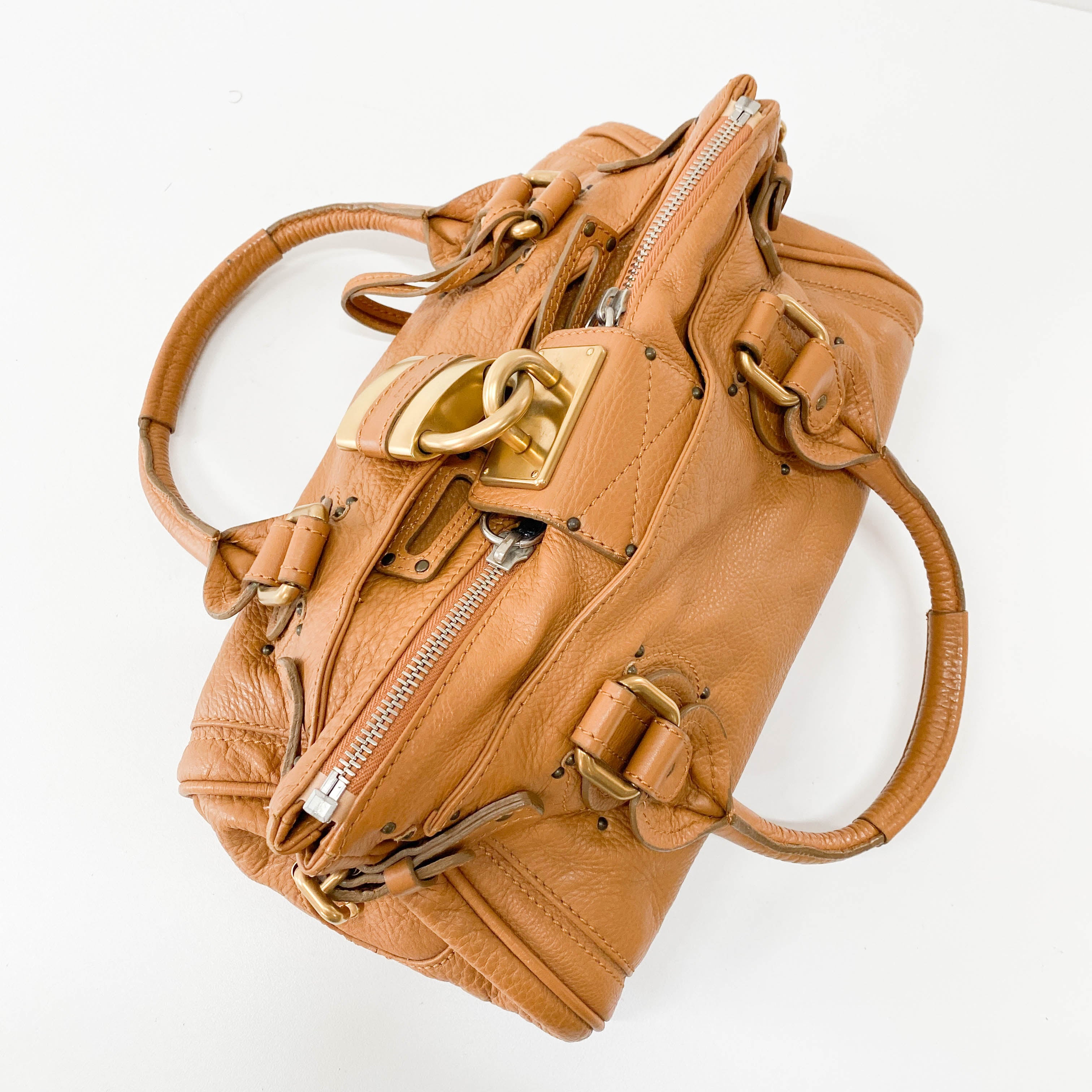 Paddington Brown Leather Shoulder Bag