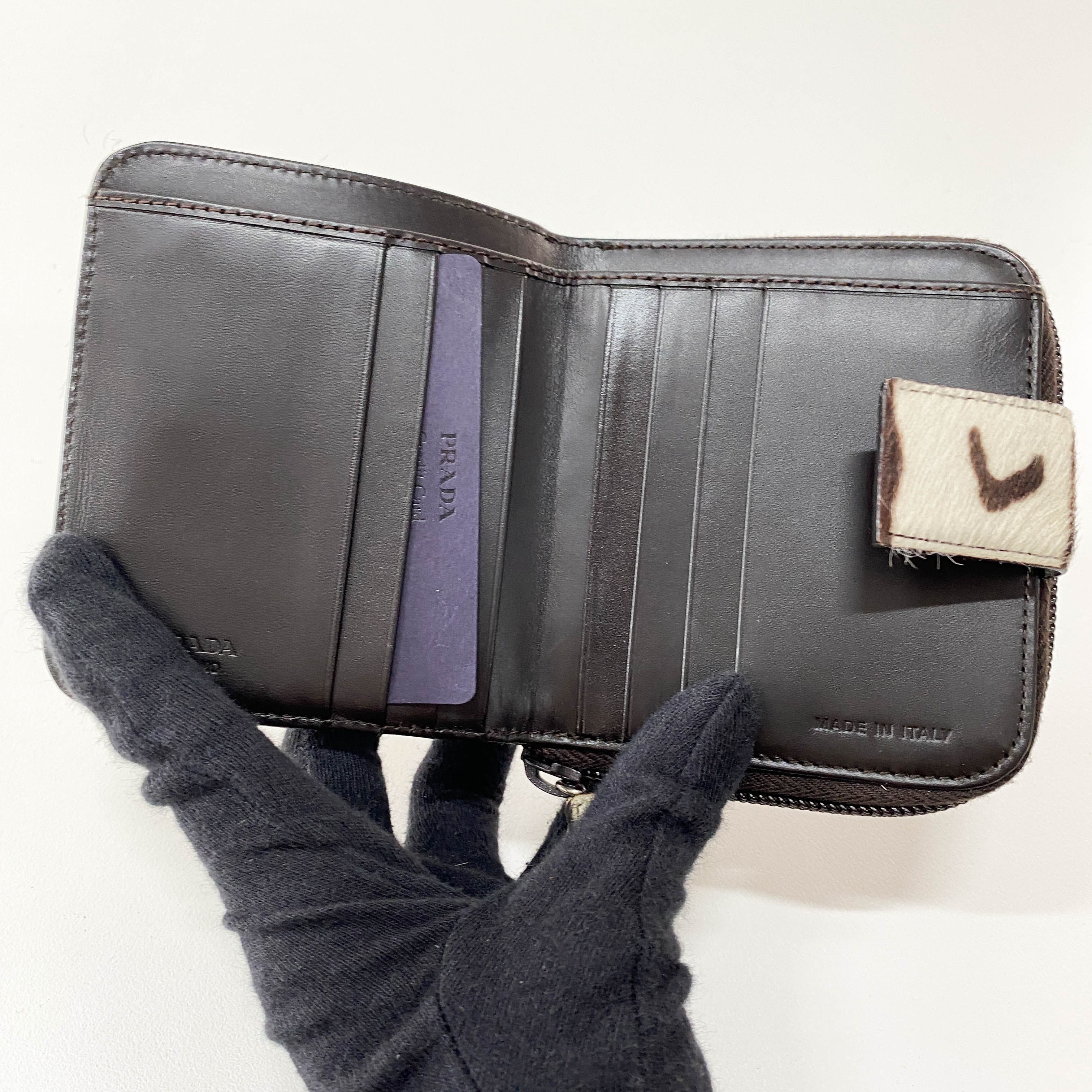 Zebra Print Pony Hair Purse