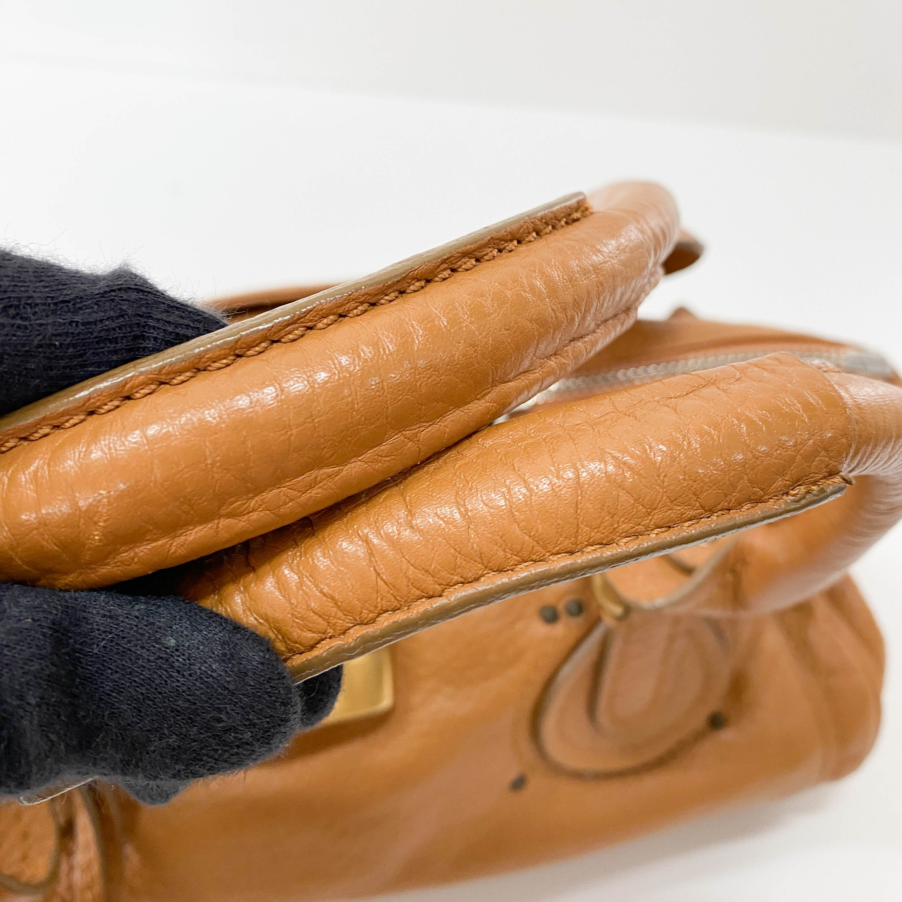 Paddington Brown Leather Shoulder Bag