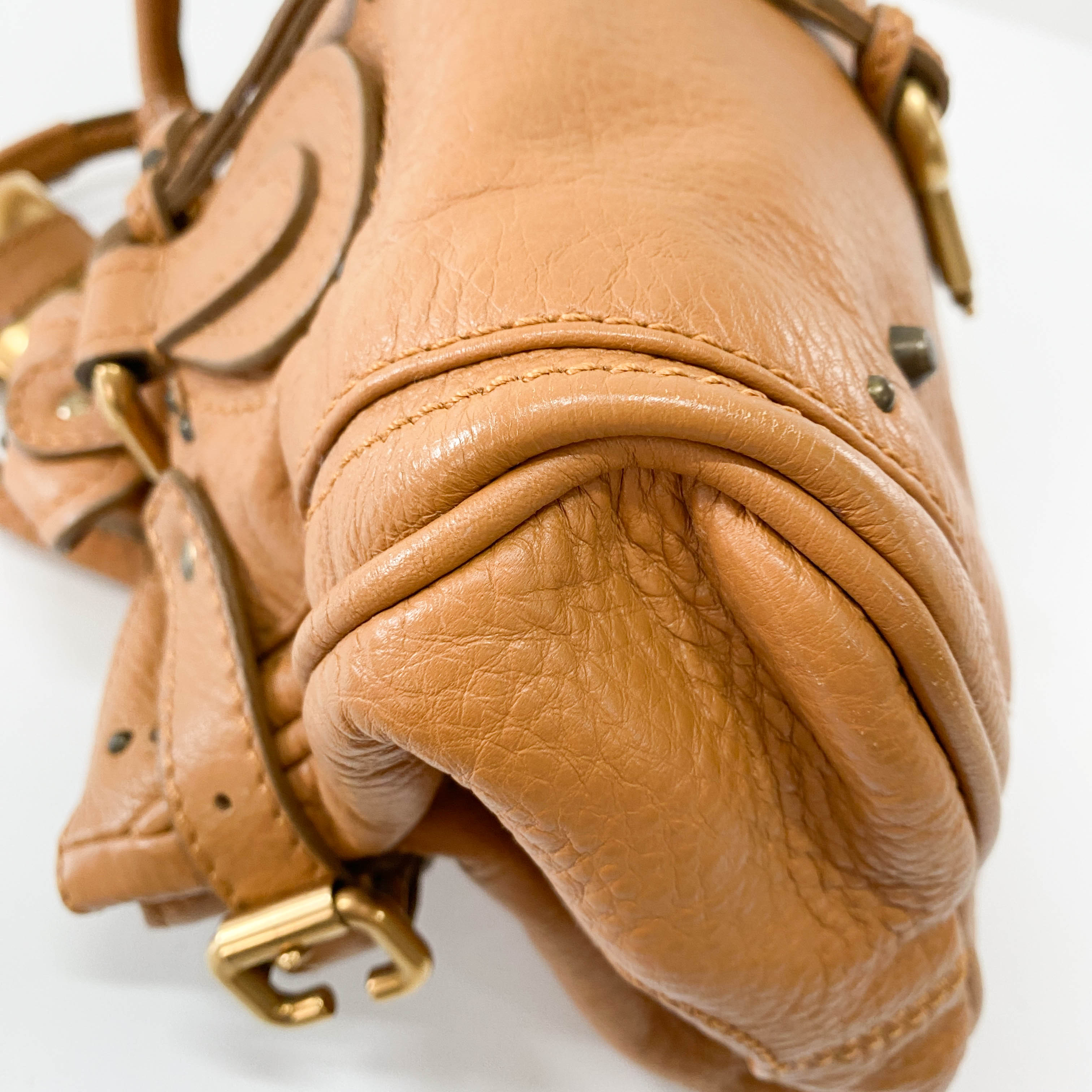 Paddington Brown Leather Shoulder Bag