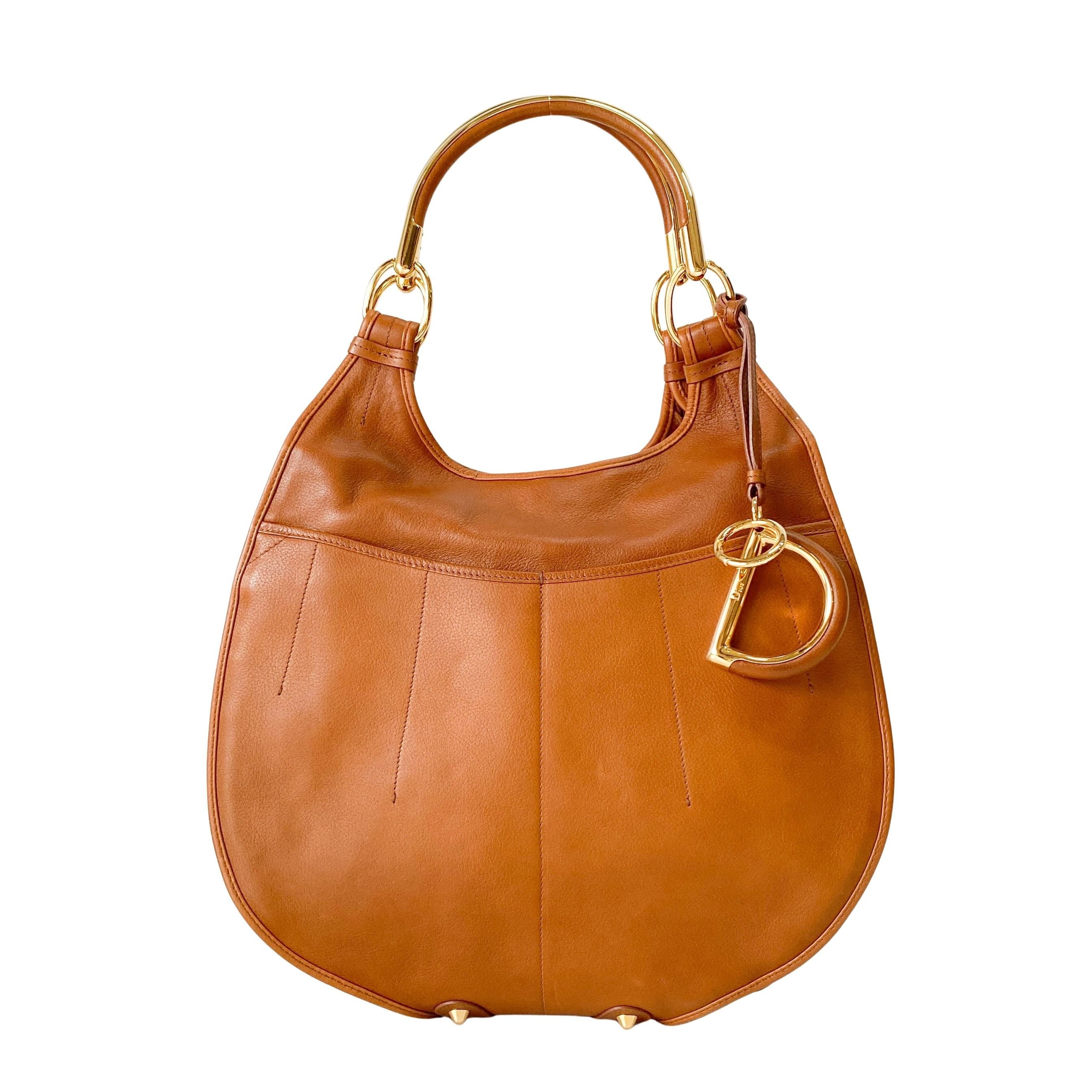 Brown Leather Tote Bag