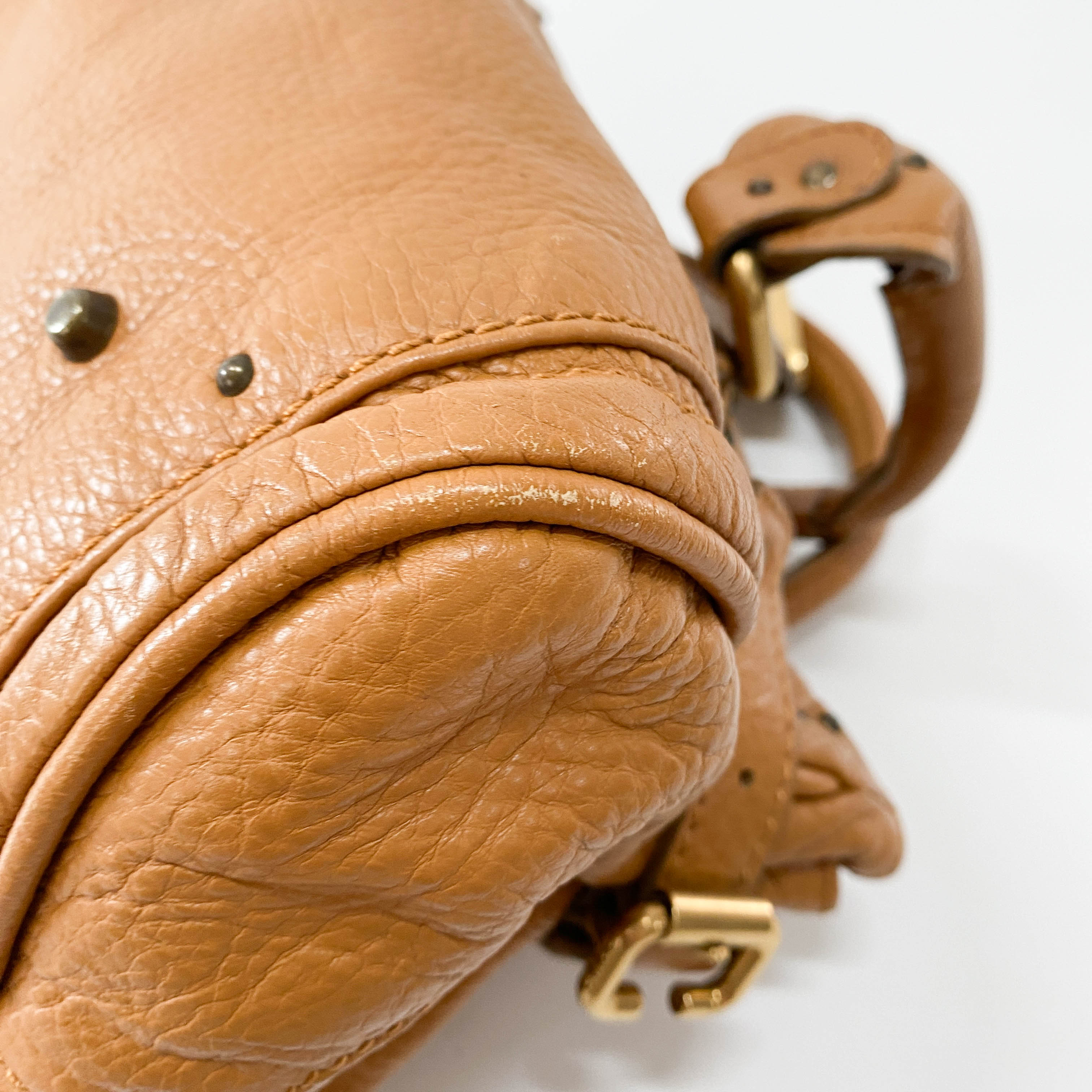 Paddington Brown Leather Shoulder Bag