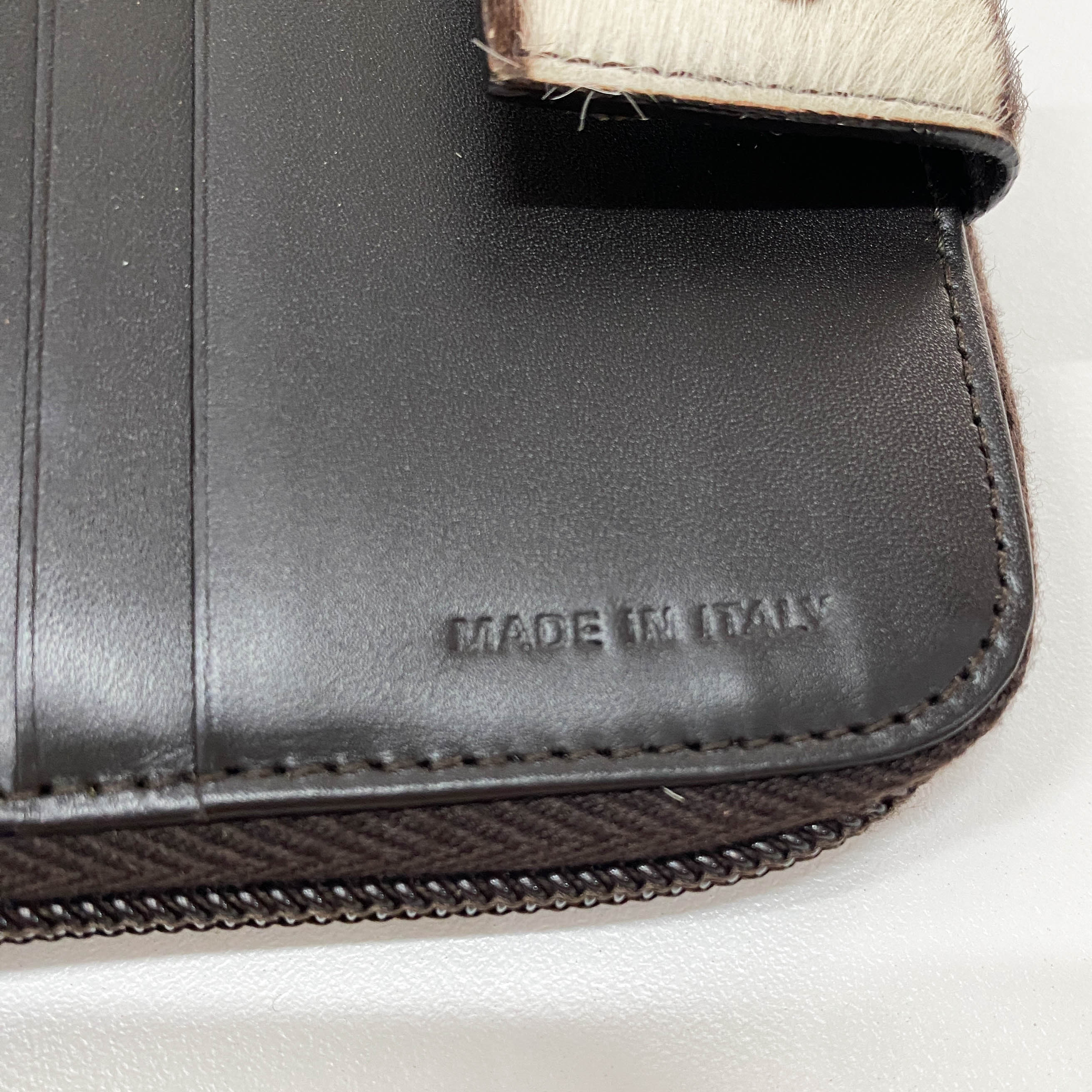 Zebra Print Pony Hair Purse