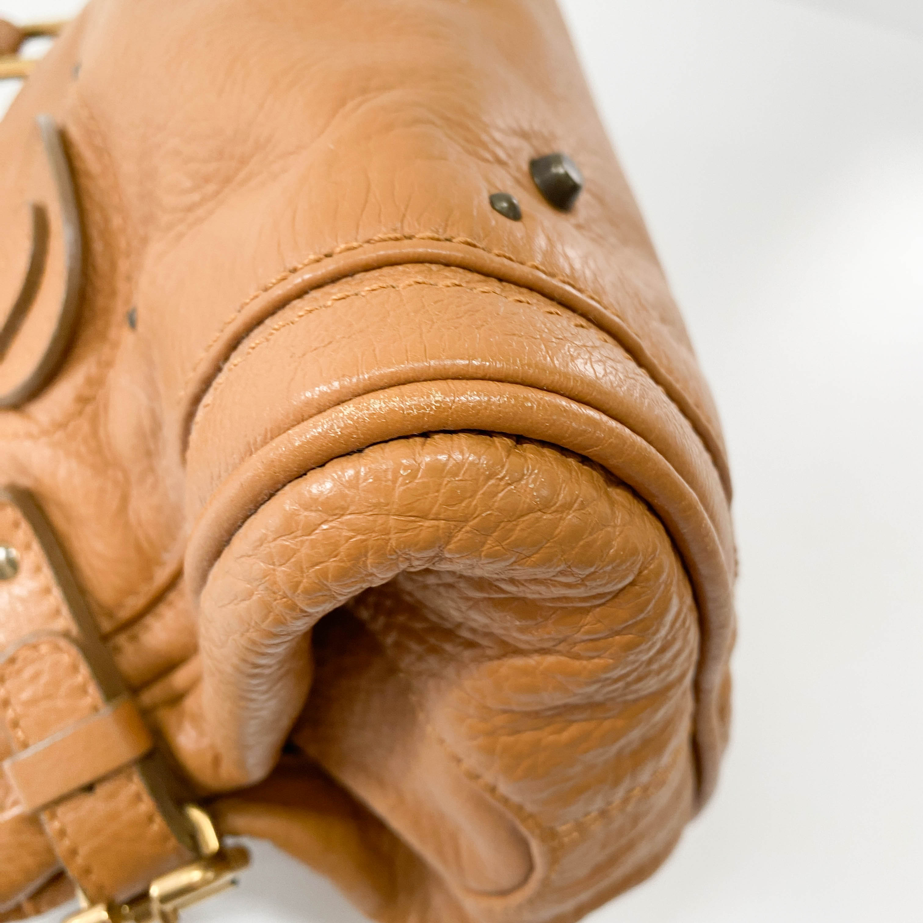 Paddington Brown Leather Shoulder Bag