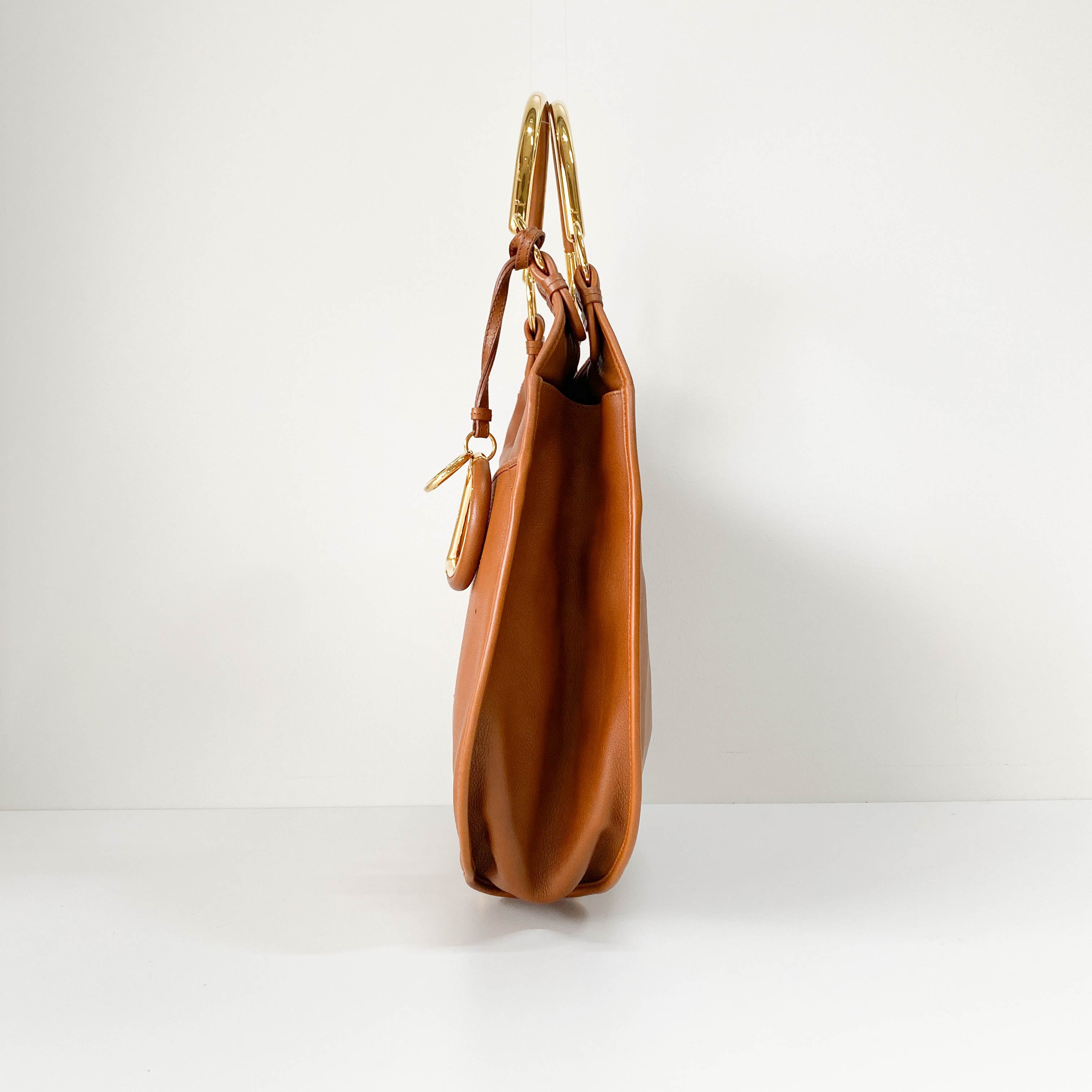 Brown Leather Tote Bag
