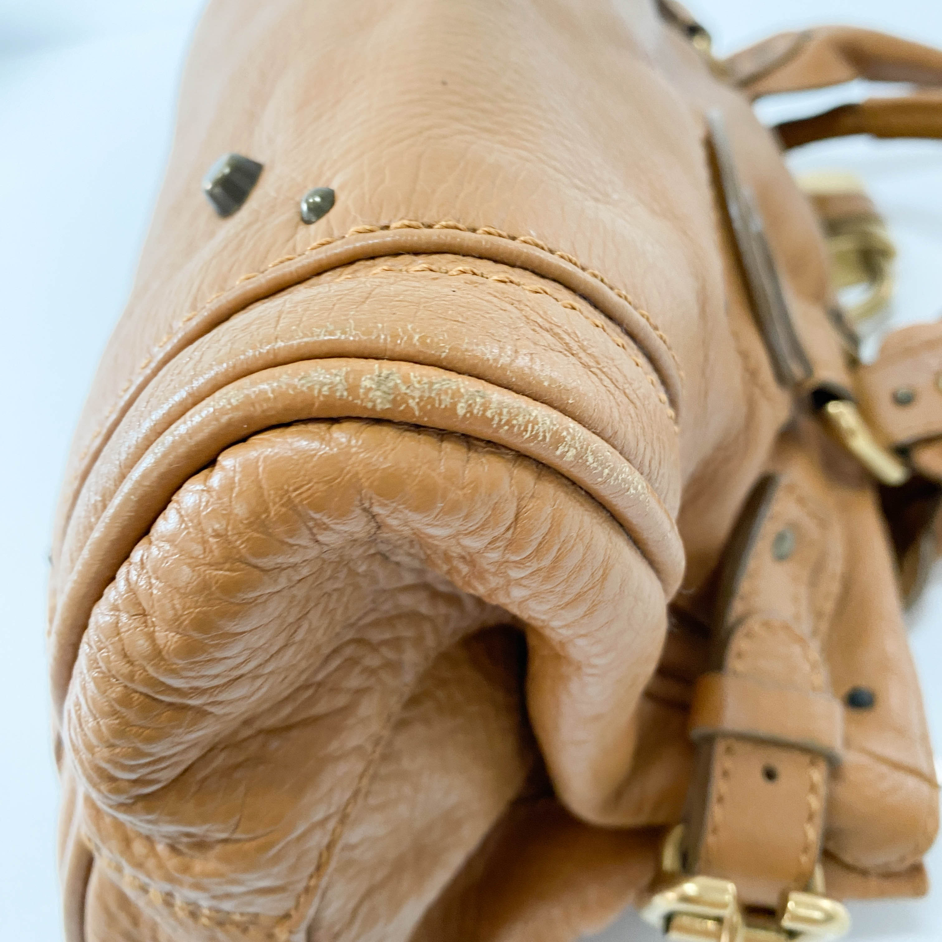 Paddington Brown Leather Shoulder Bag