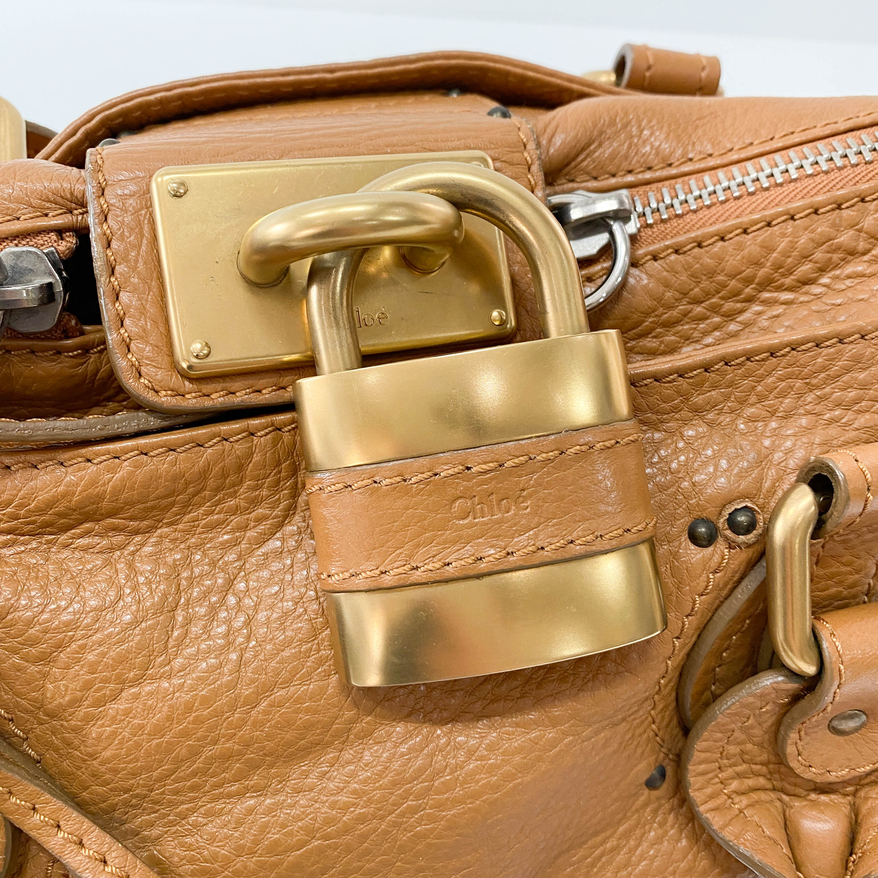 Paddington Brown Leather Shoulder Bag