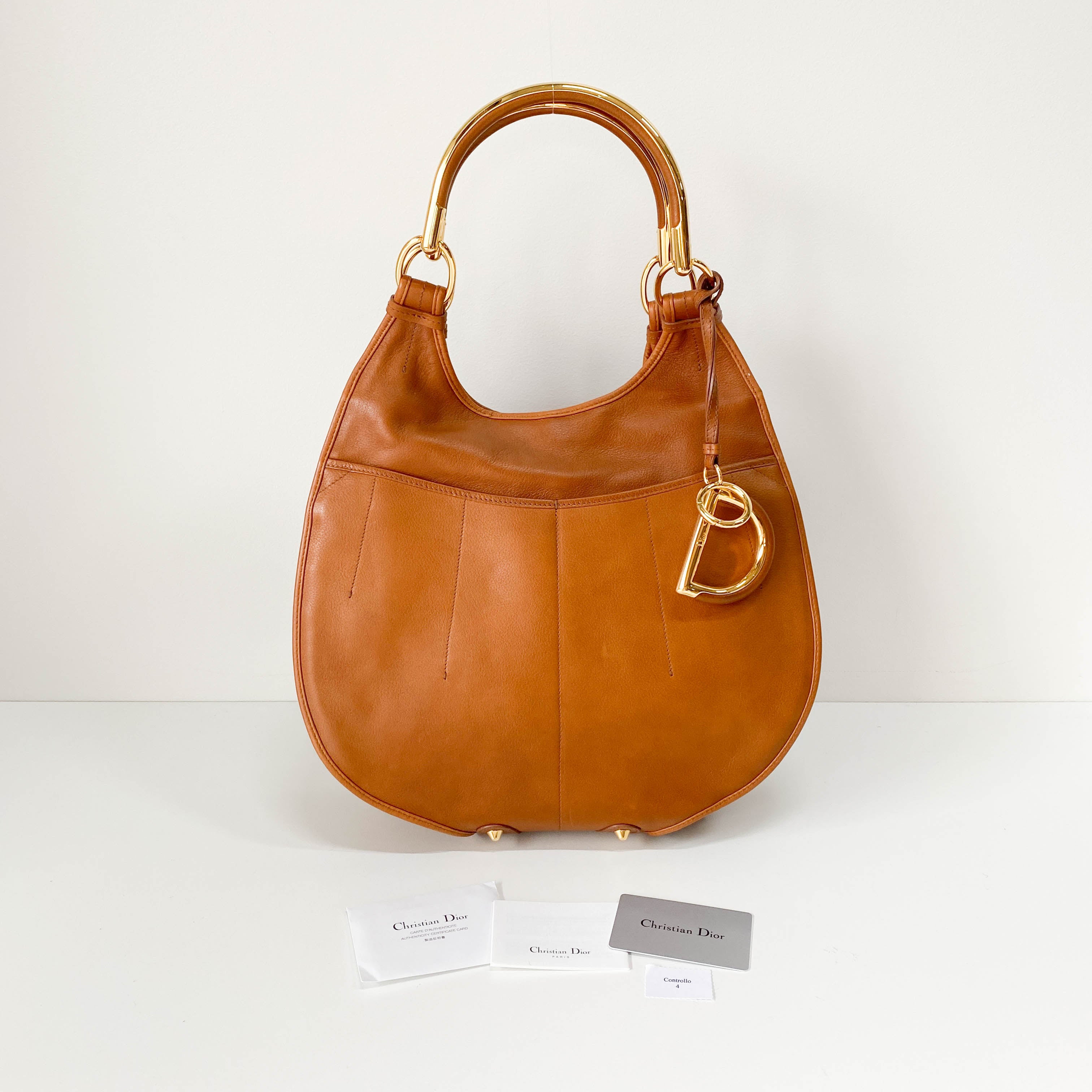 Brown Leather Tote Bag