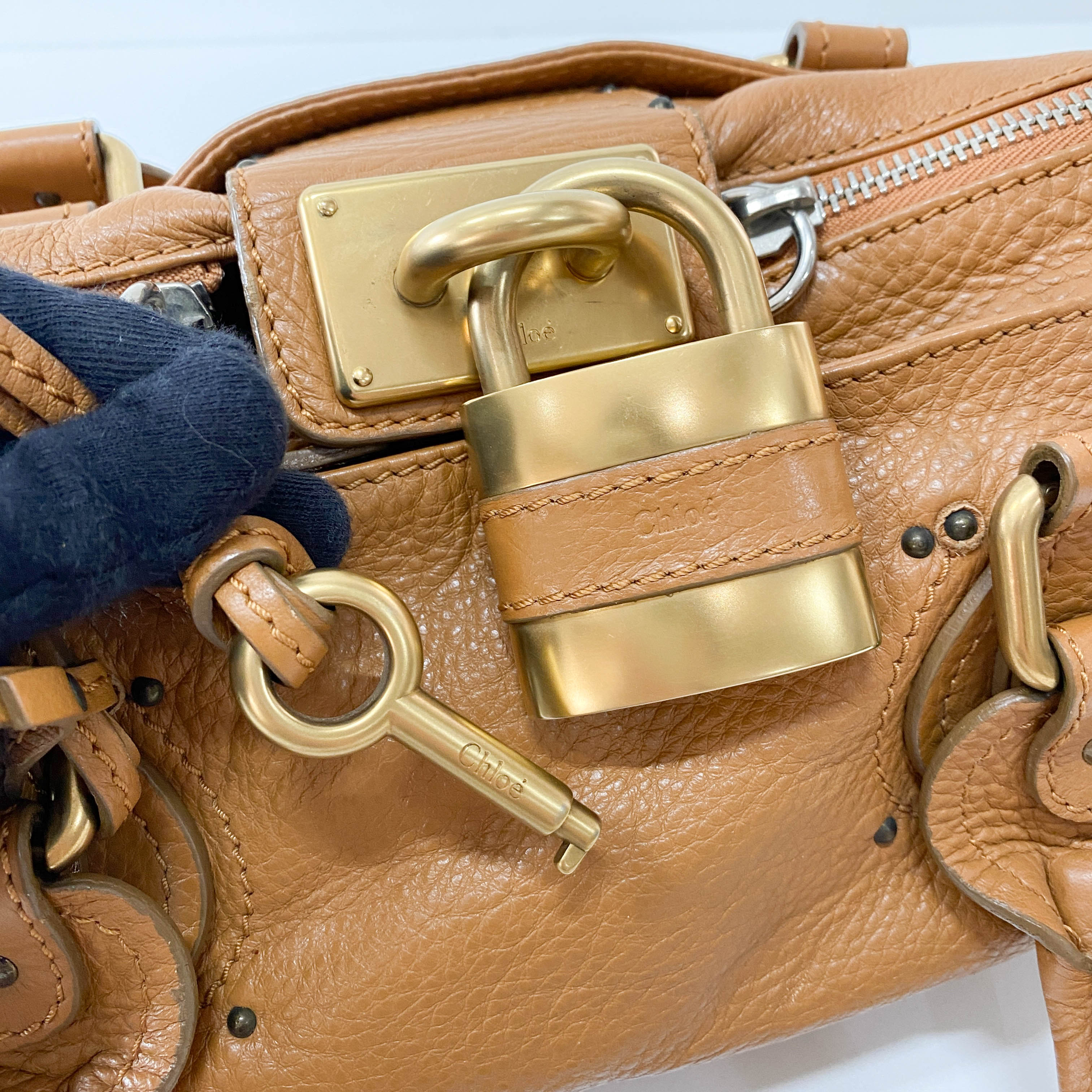 Paddington Brown Leather Shoulder Bag