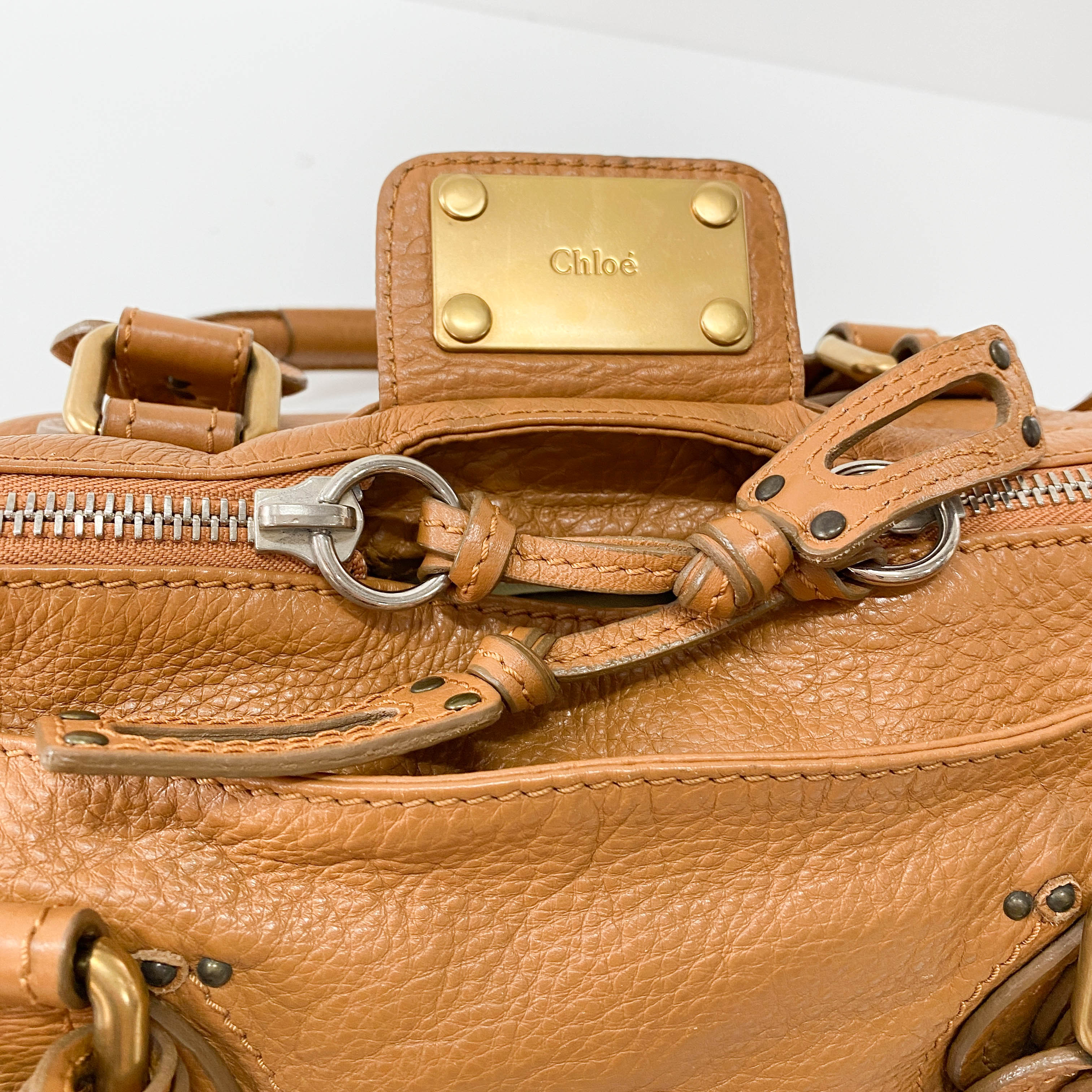 Paddington Brown Leather Shoulder Bag