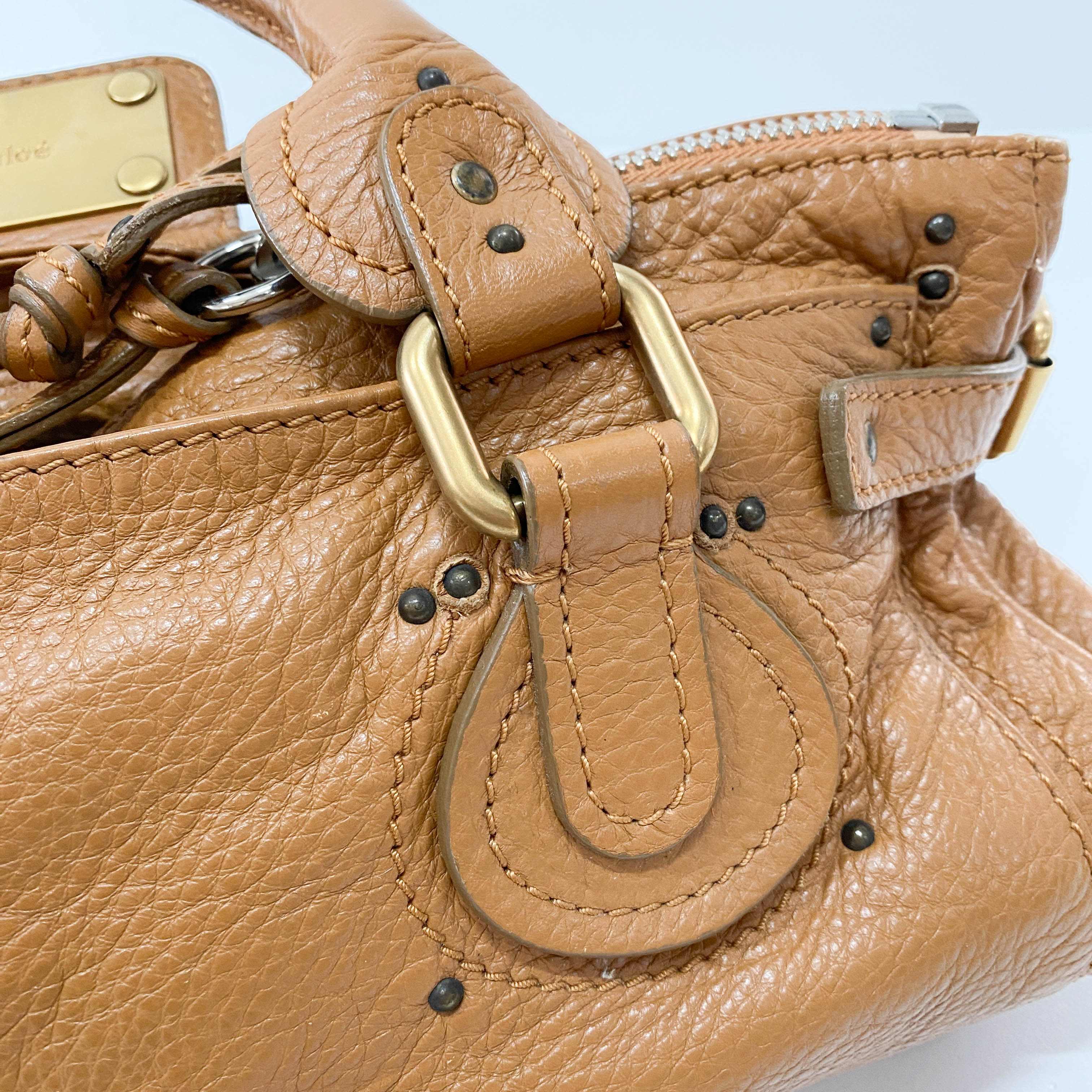 Paddington Brown Leather Shoulder Bag