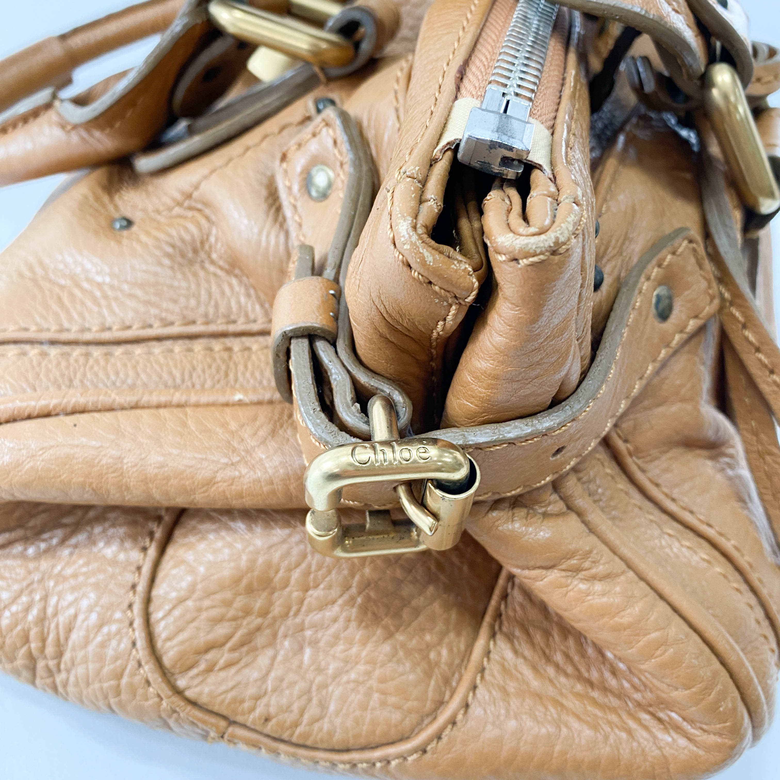 Paddington Brown Leather Shoulder Bag