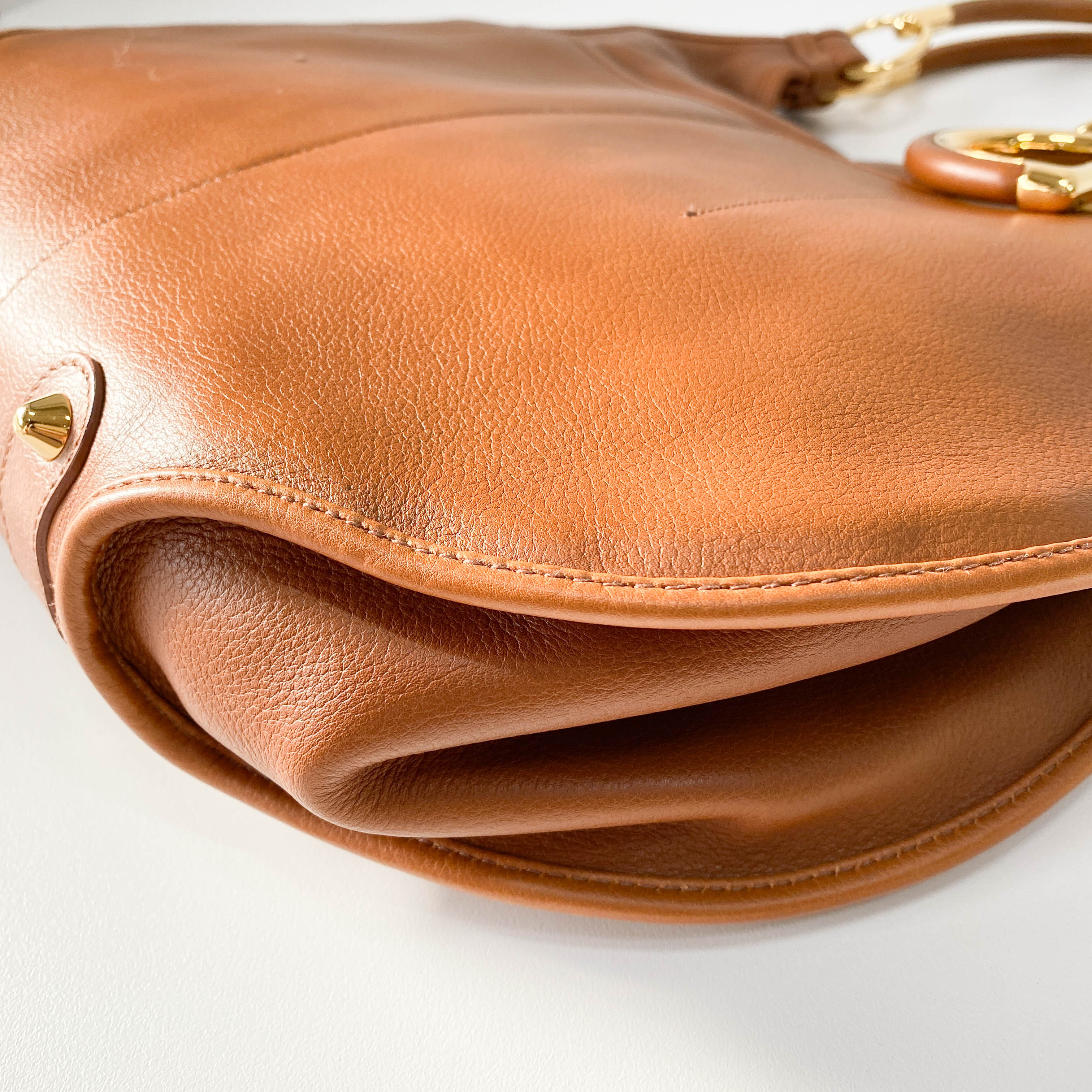 Brown Leather Tote Bag