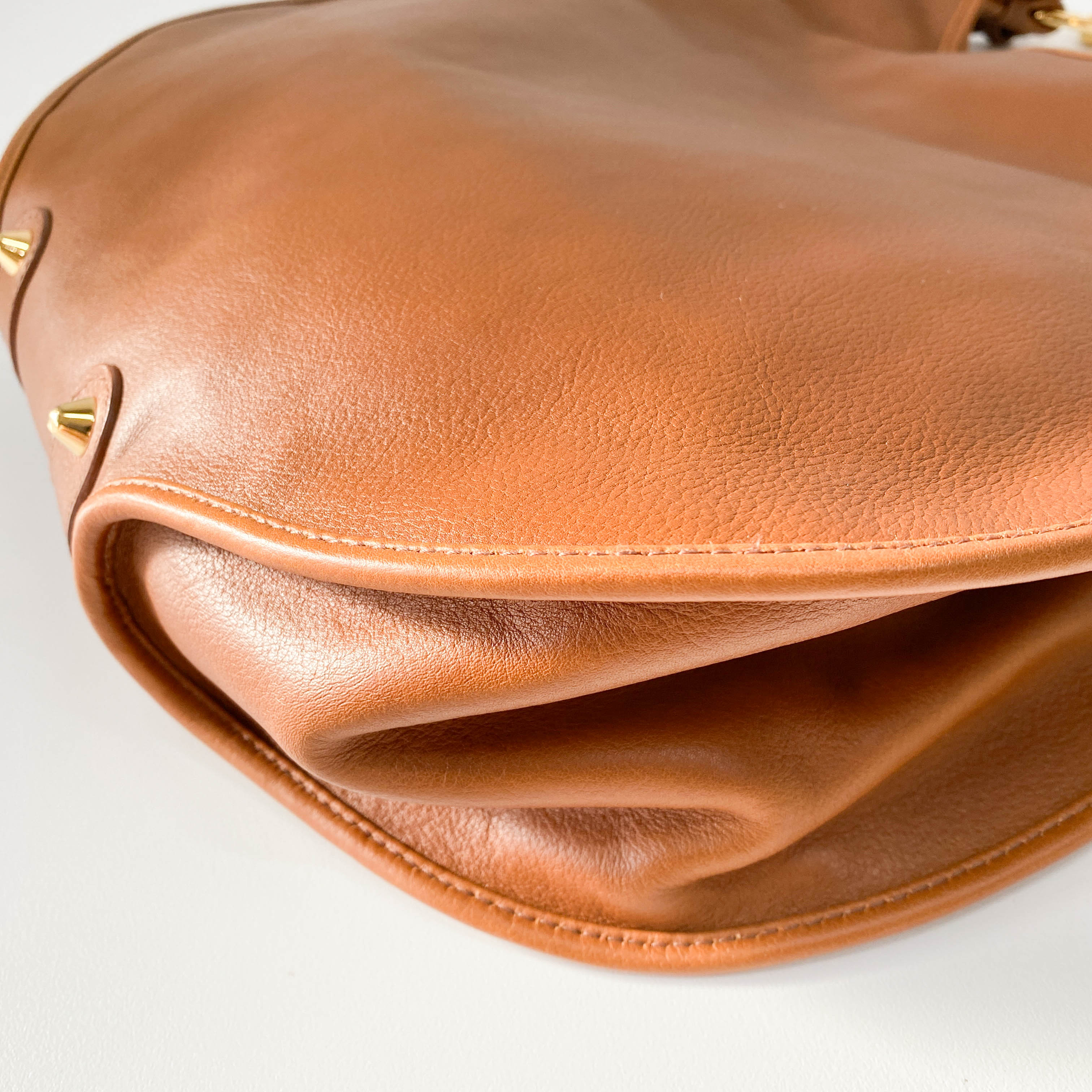 Brown Leather Tote Bag