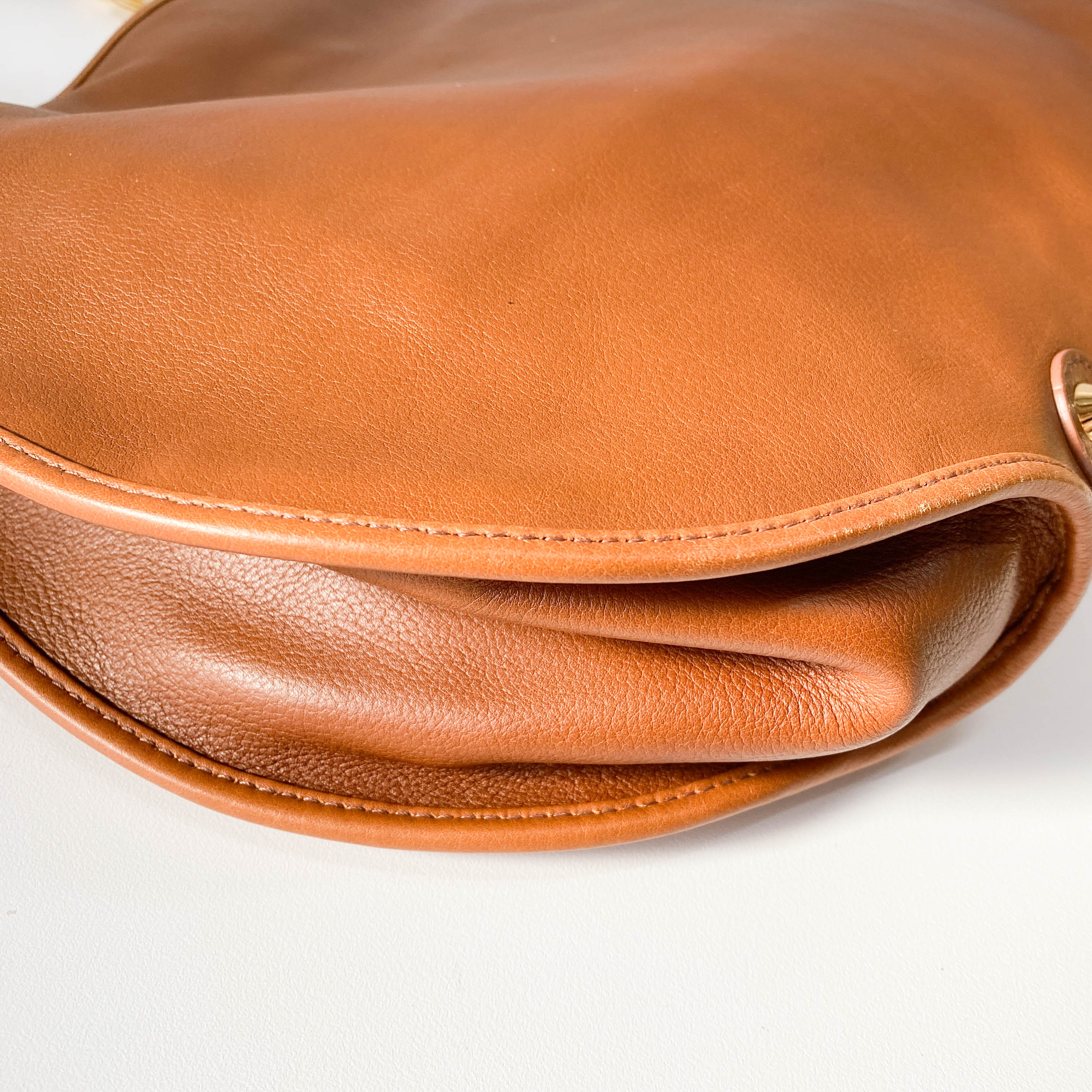 Brown Leather Tote Bag