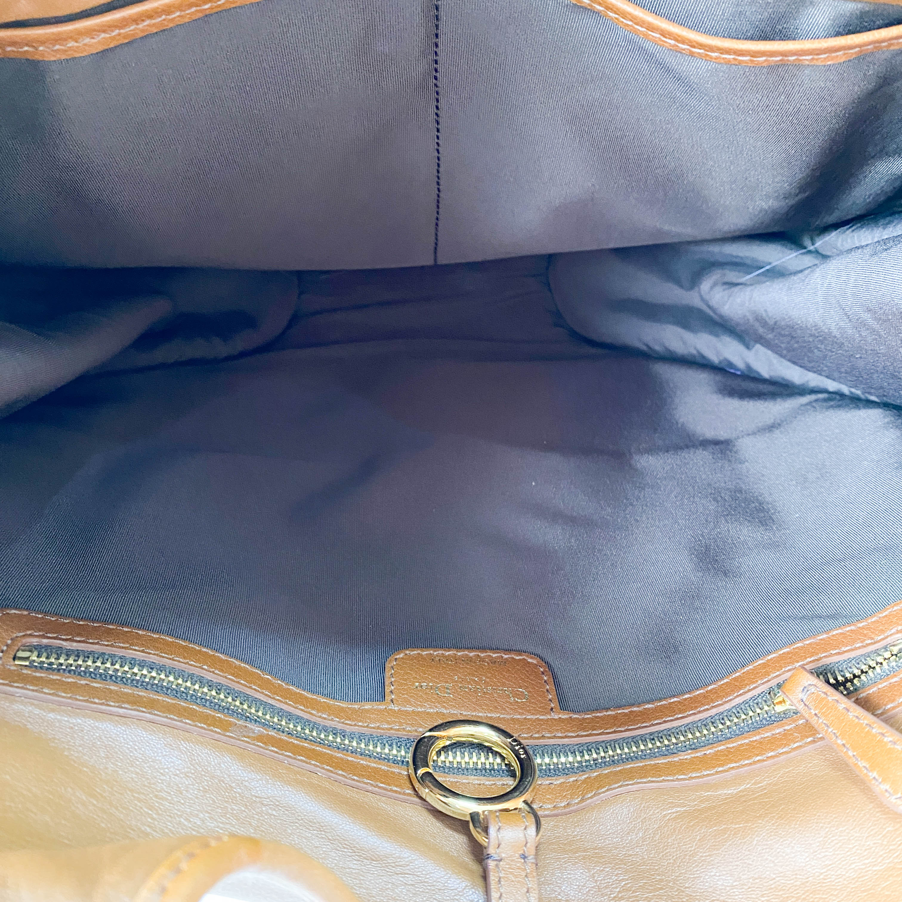 Brown Leather Tote Bag