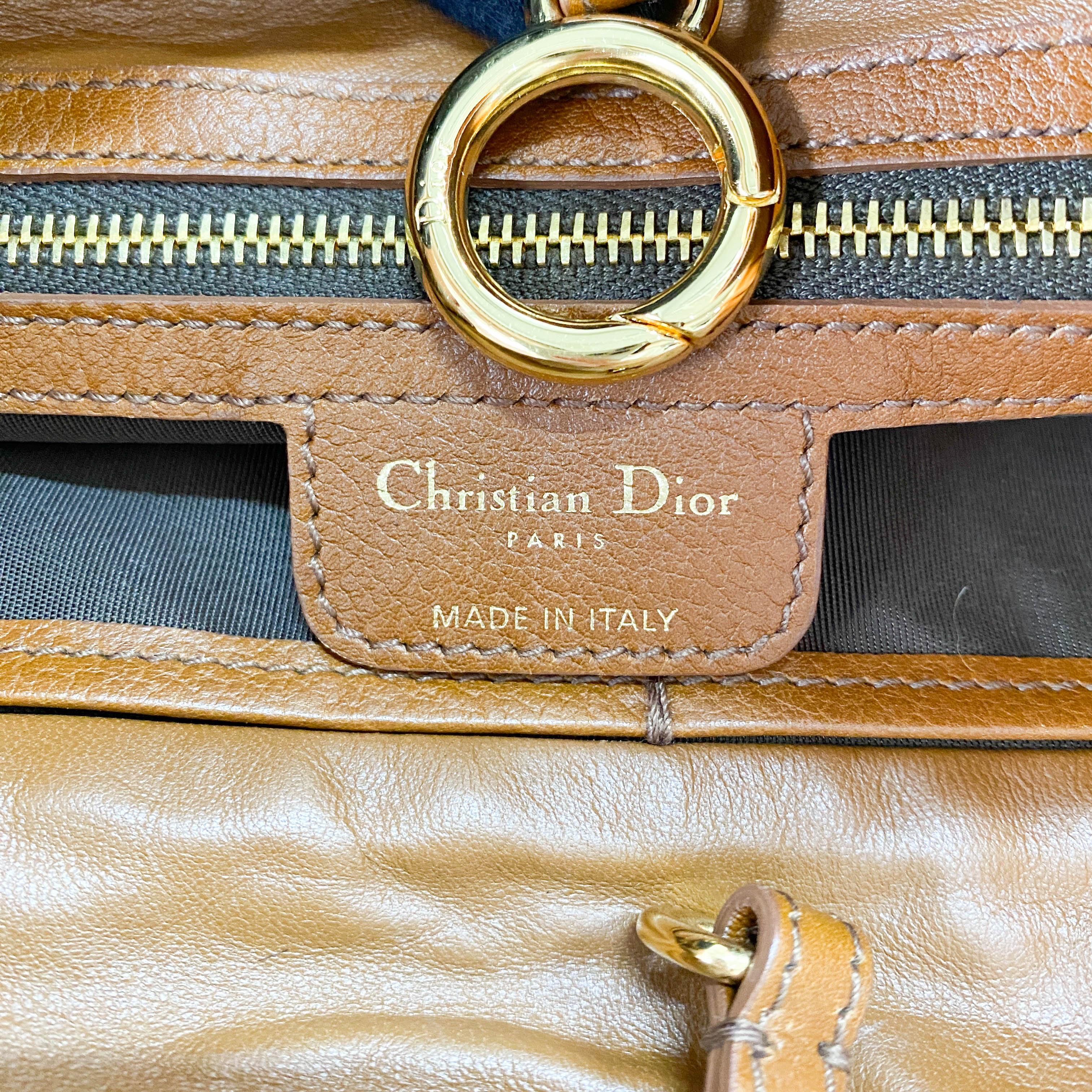 Brown Leather Tote Bag