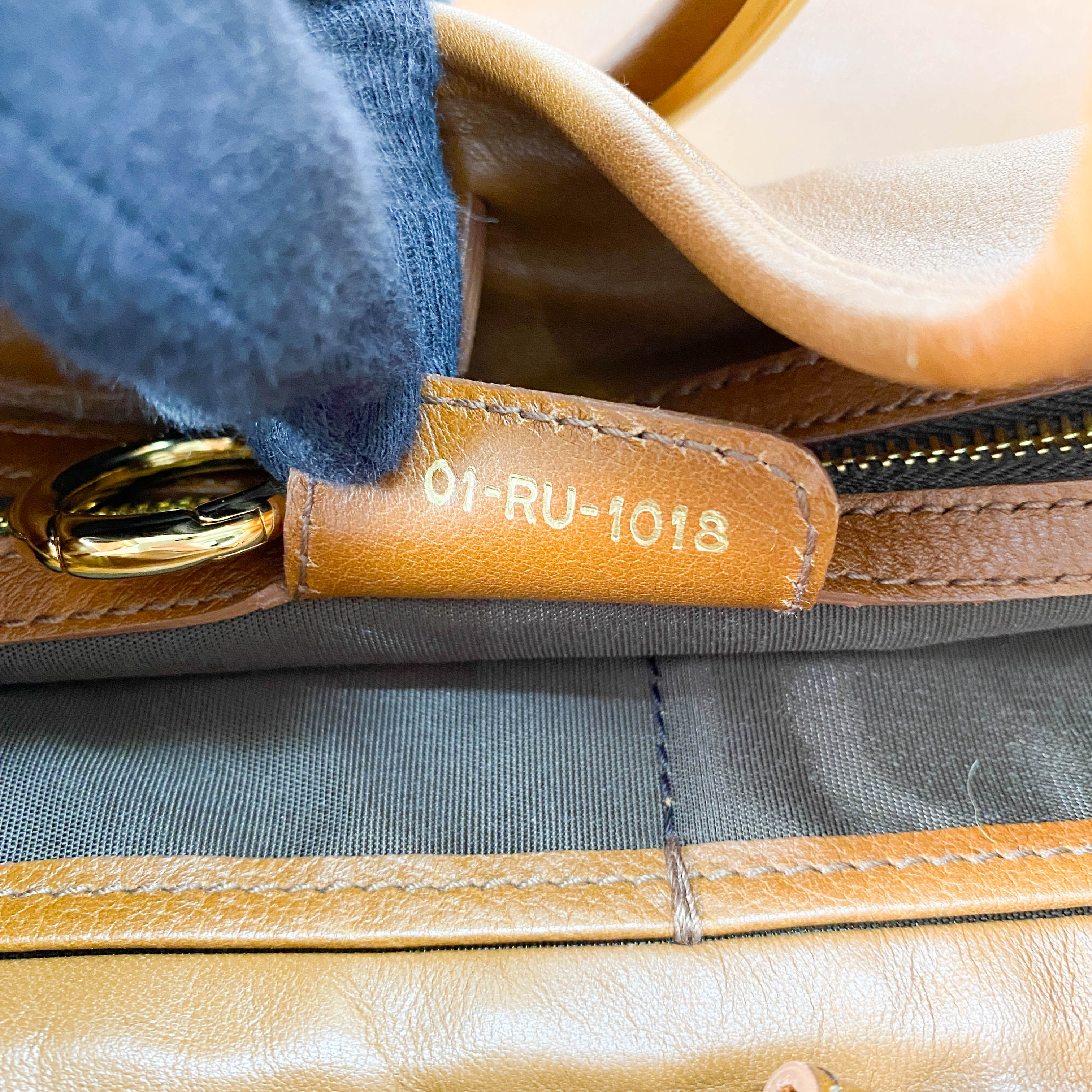 Brown Leather Tote Bag