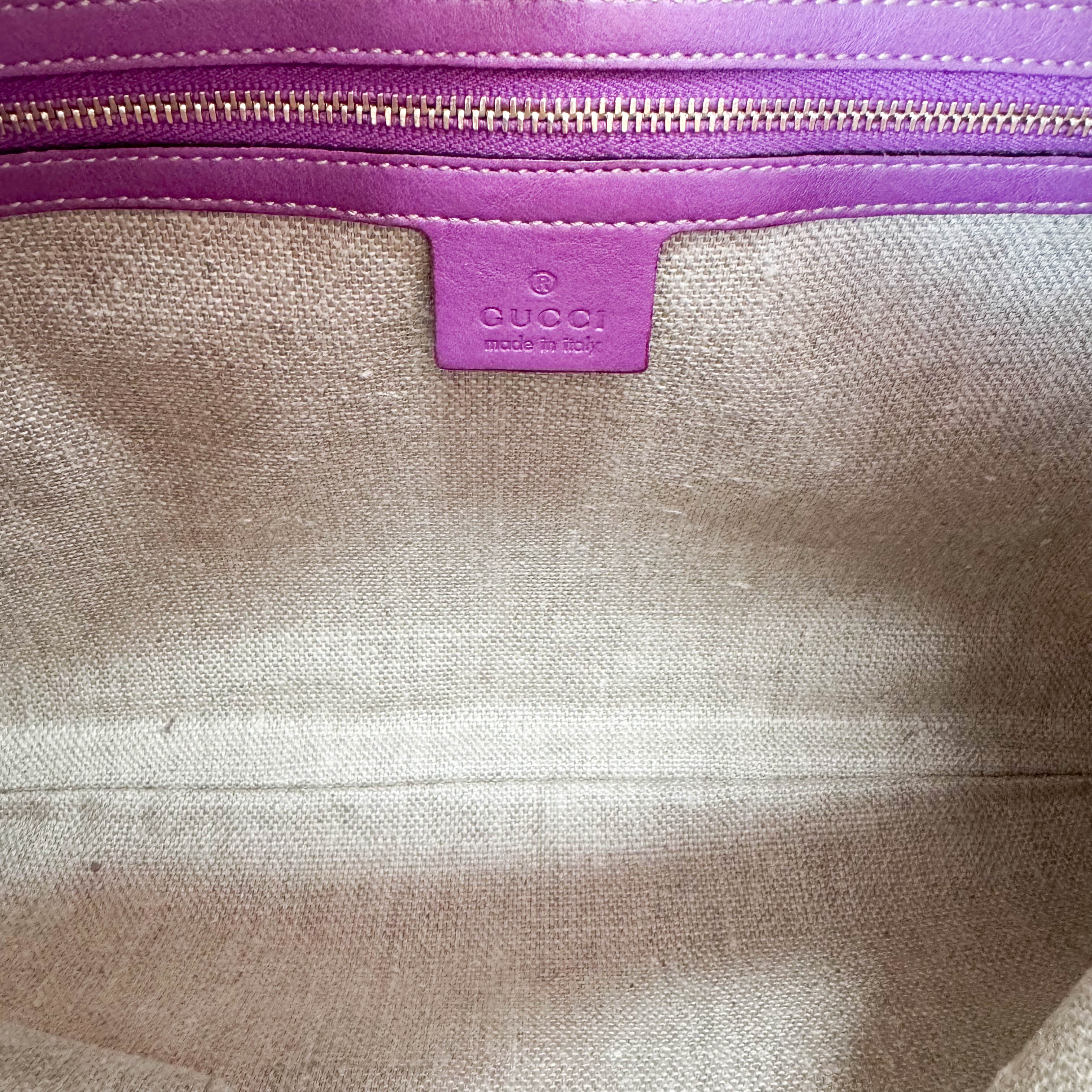 Fucsia Floral Jackie Shoulder Bag