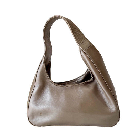 Champagne Gold Mini Hobo Bag