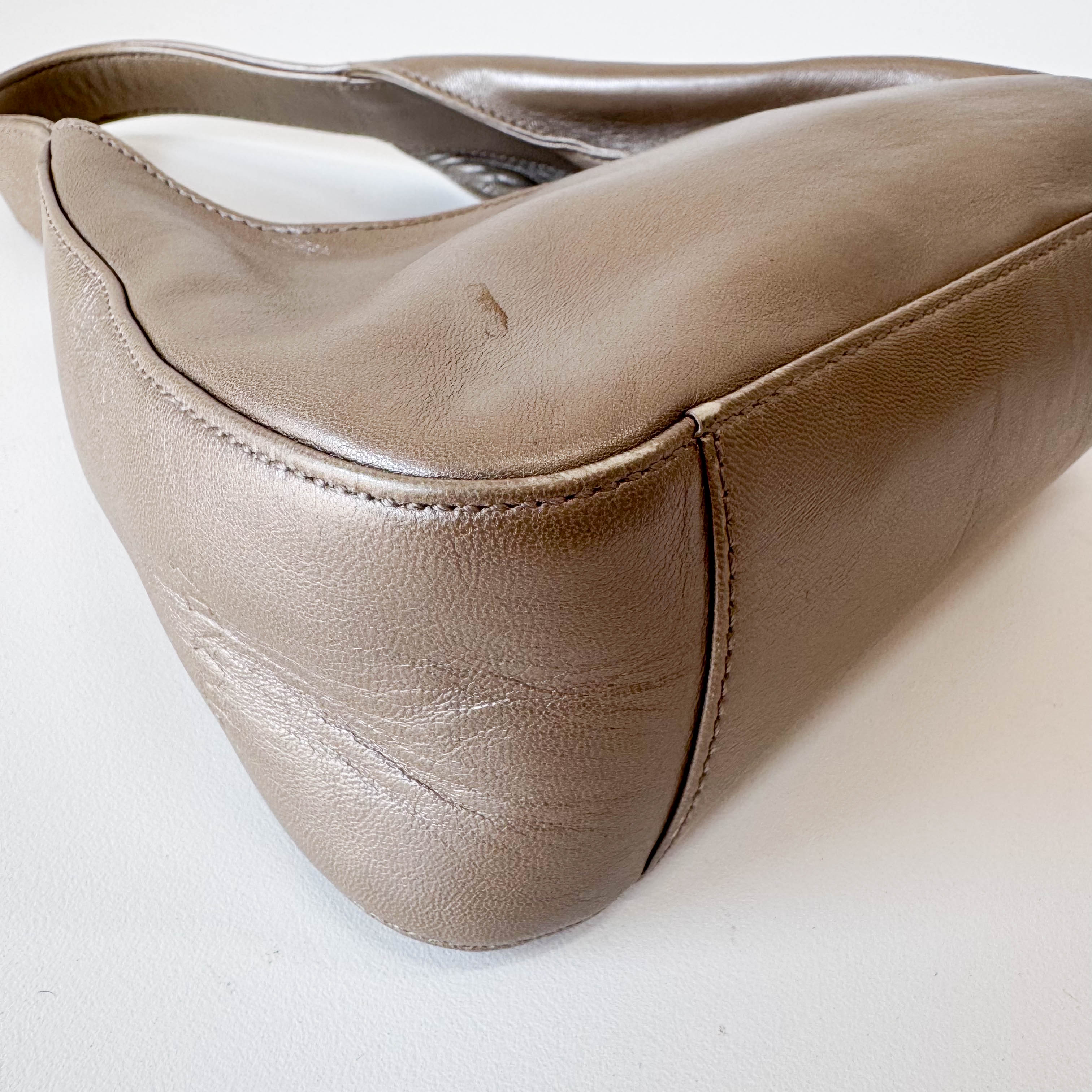 Champagne Gold Mini Hobo Bag