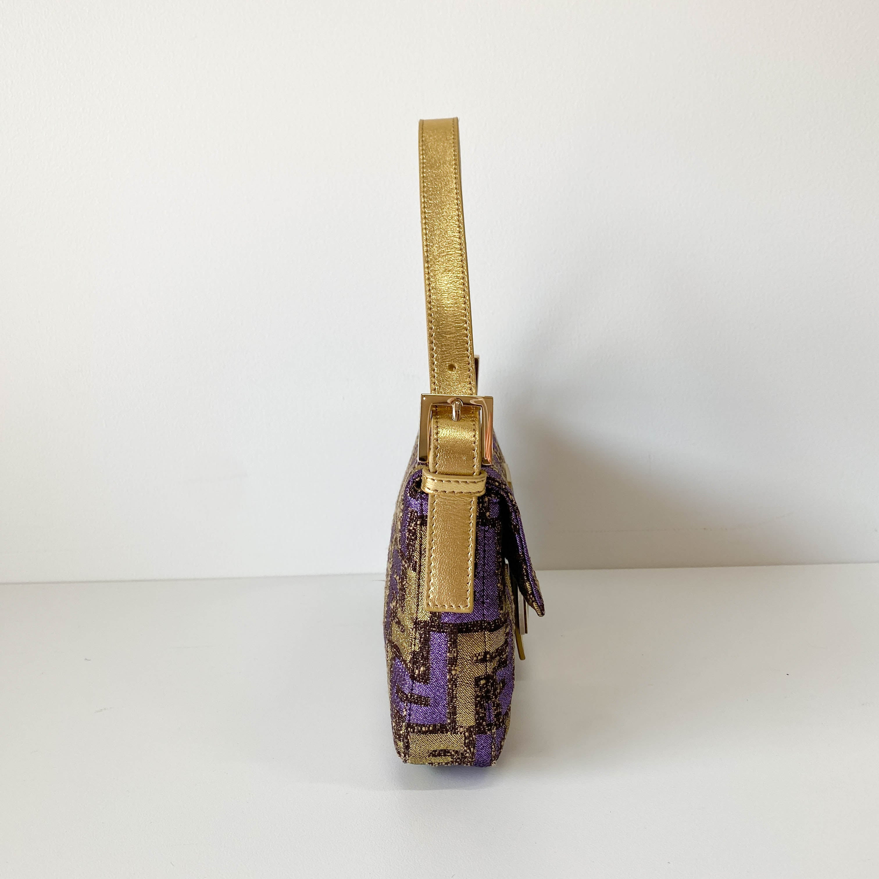 Baguette Multi-colour Zucca Coated Canvas Bag