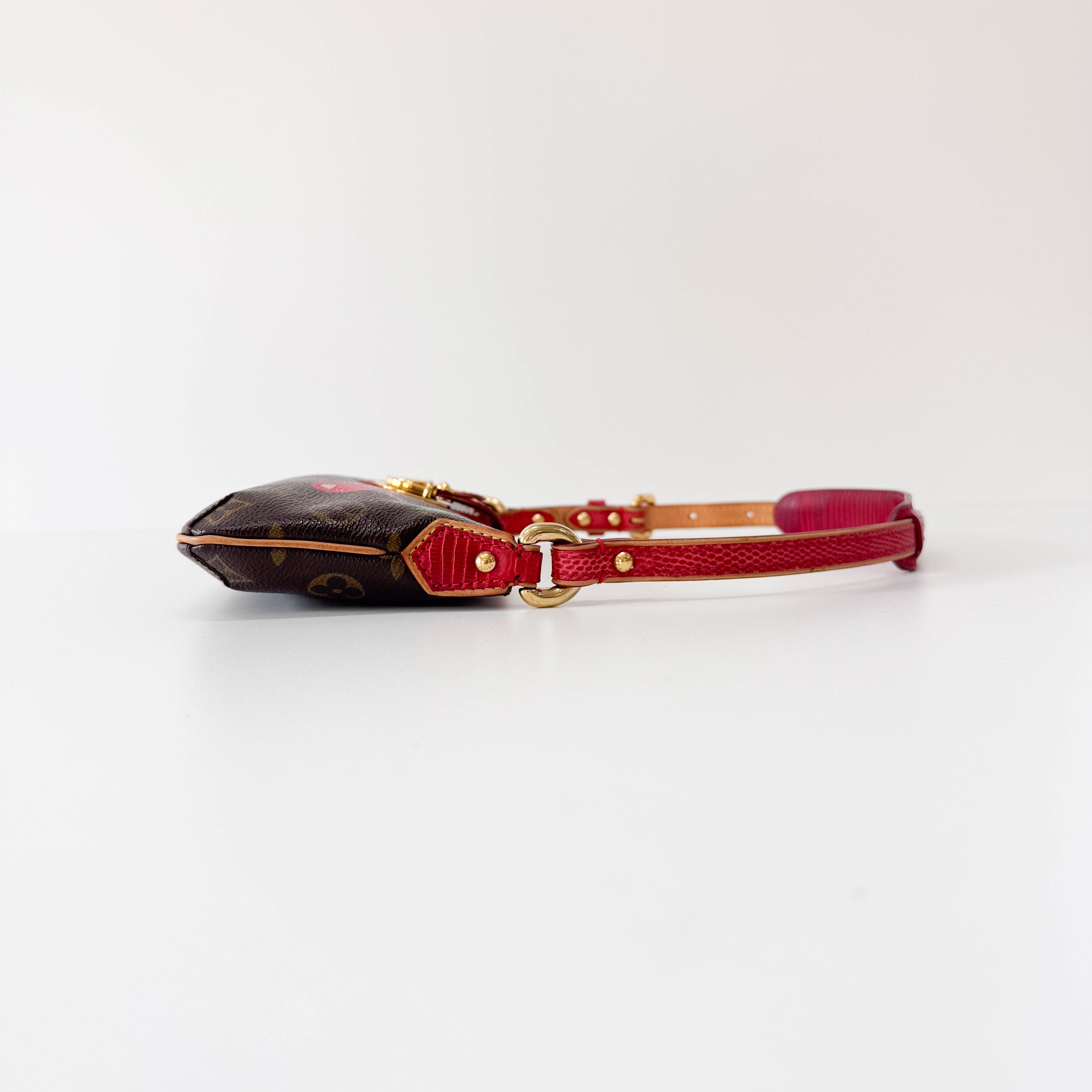 LV x Takashi Murakami Collab 2005 Monogram Cherry Mon Cherie