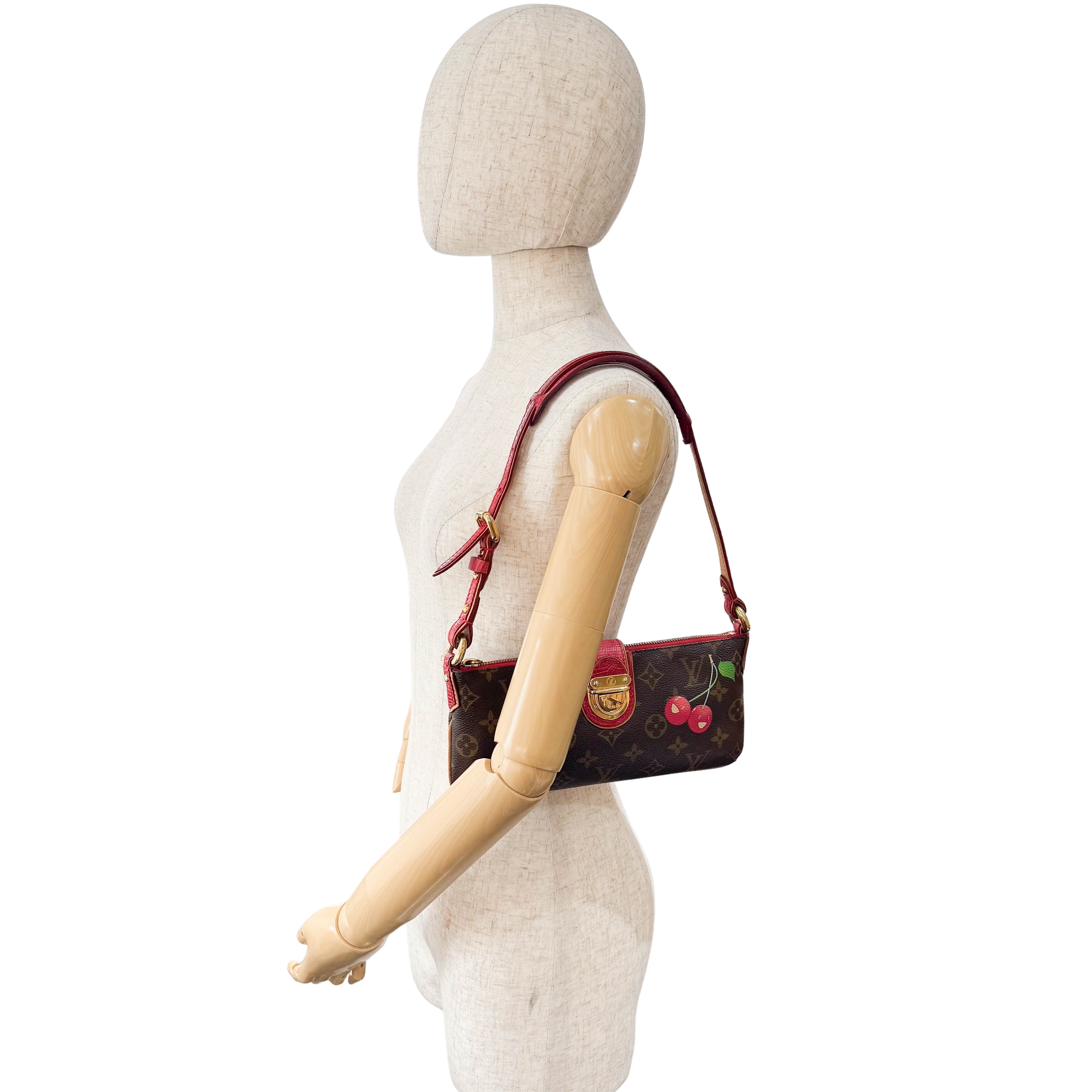 LV x Takashi Murakami Collab 2005 Monogram Cherry Mon Cherie