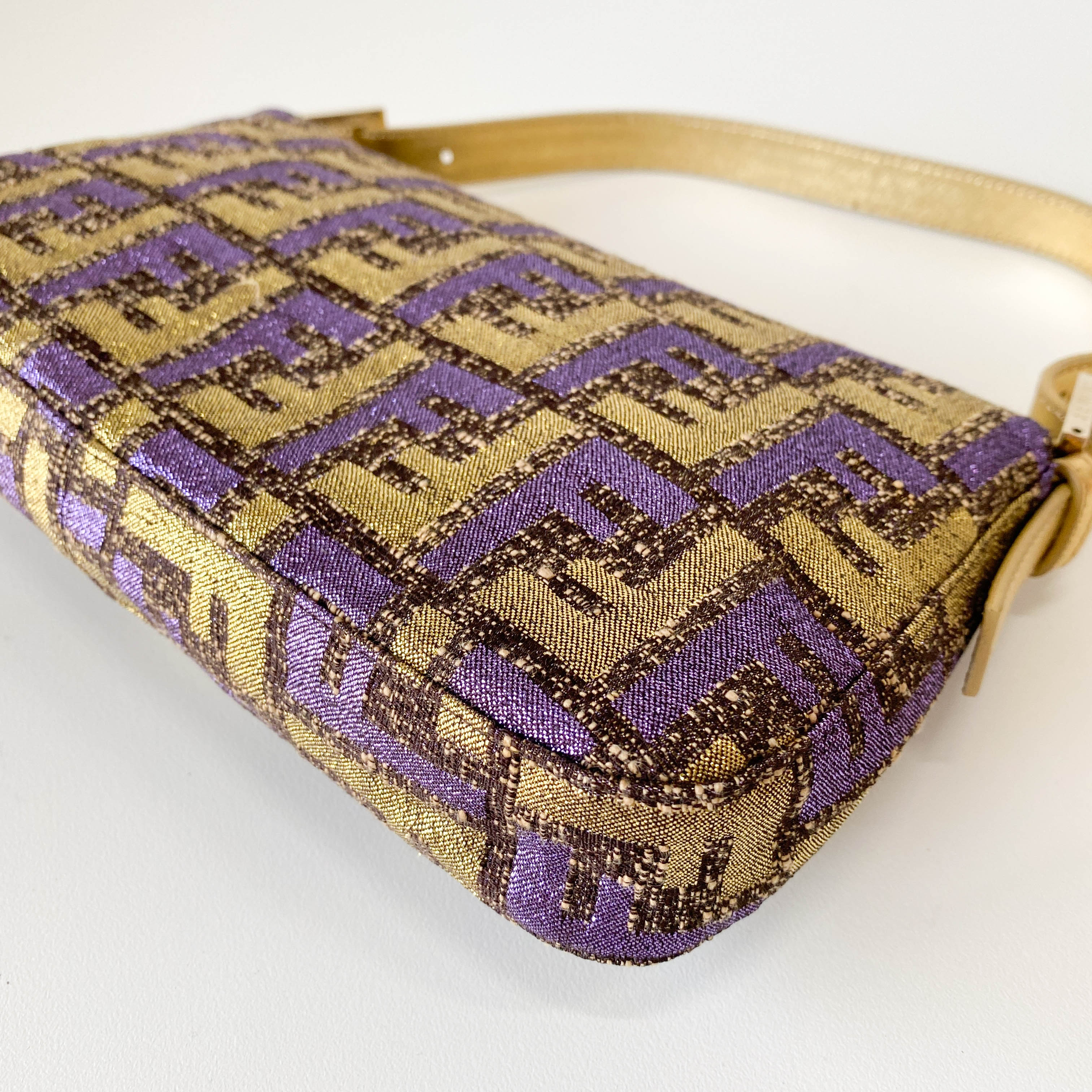 Baguette Multi-colour Zucca Coated Canvas Bag