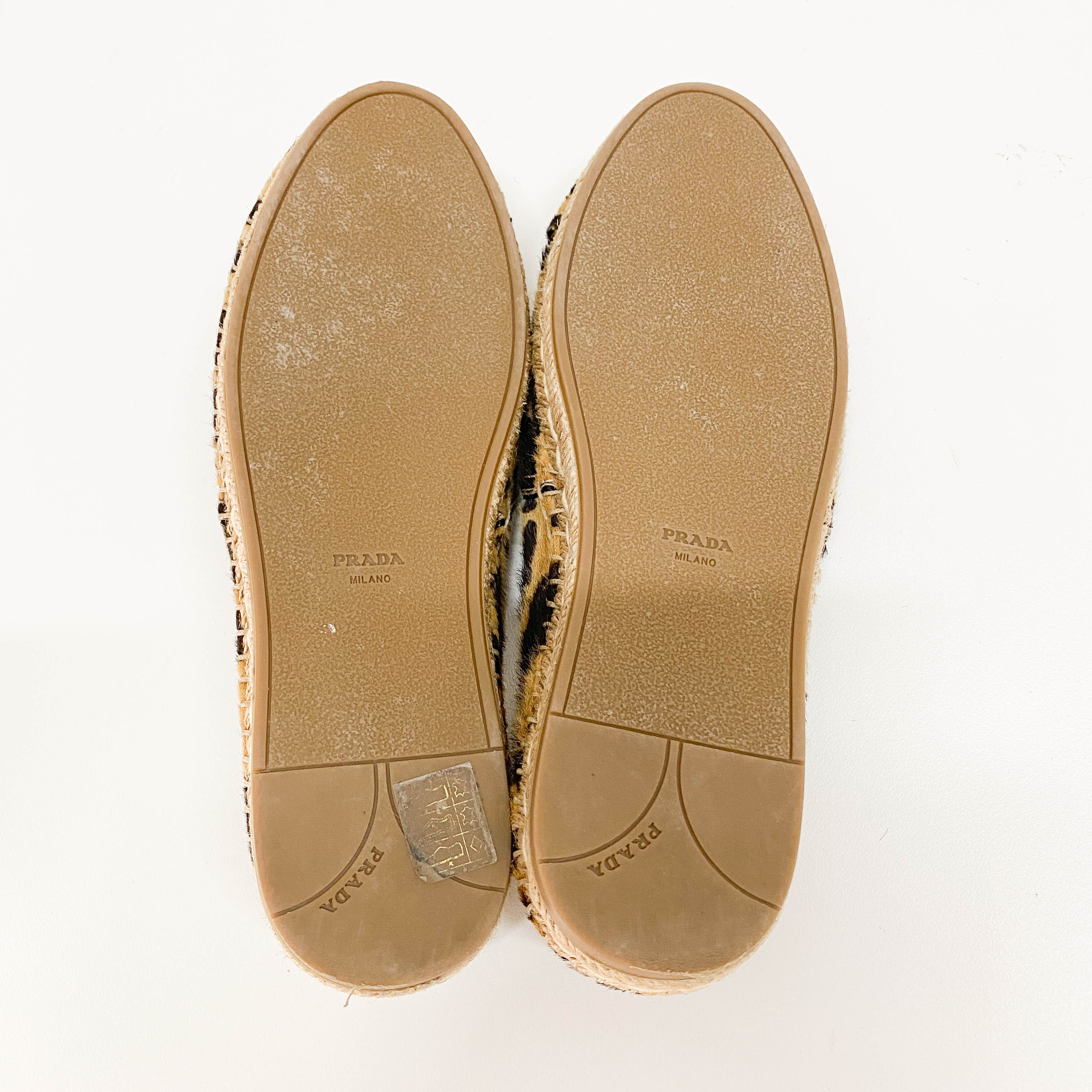 Size 8 Brown Leoaprd Print Pony Hair Shoes