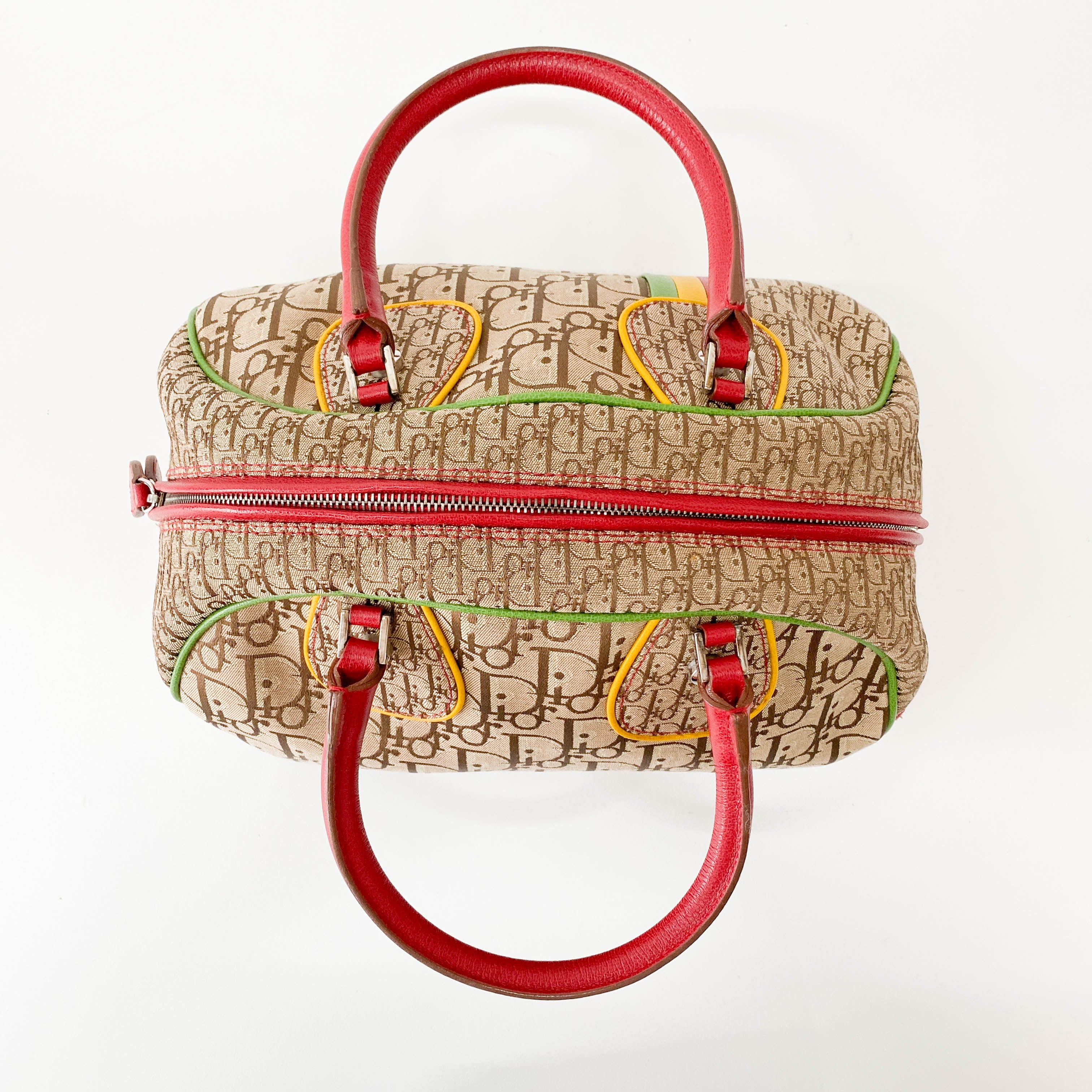 Rasta Trotter Brown Canvas Handbag