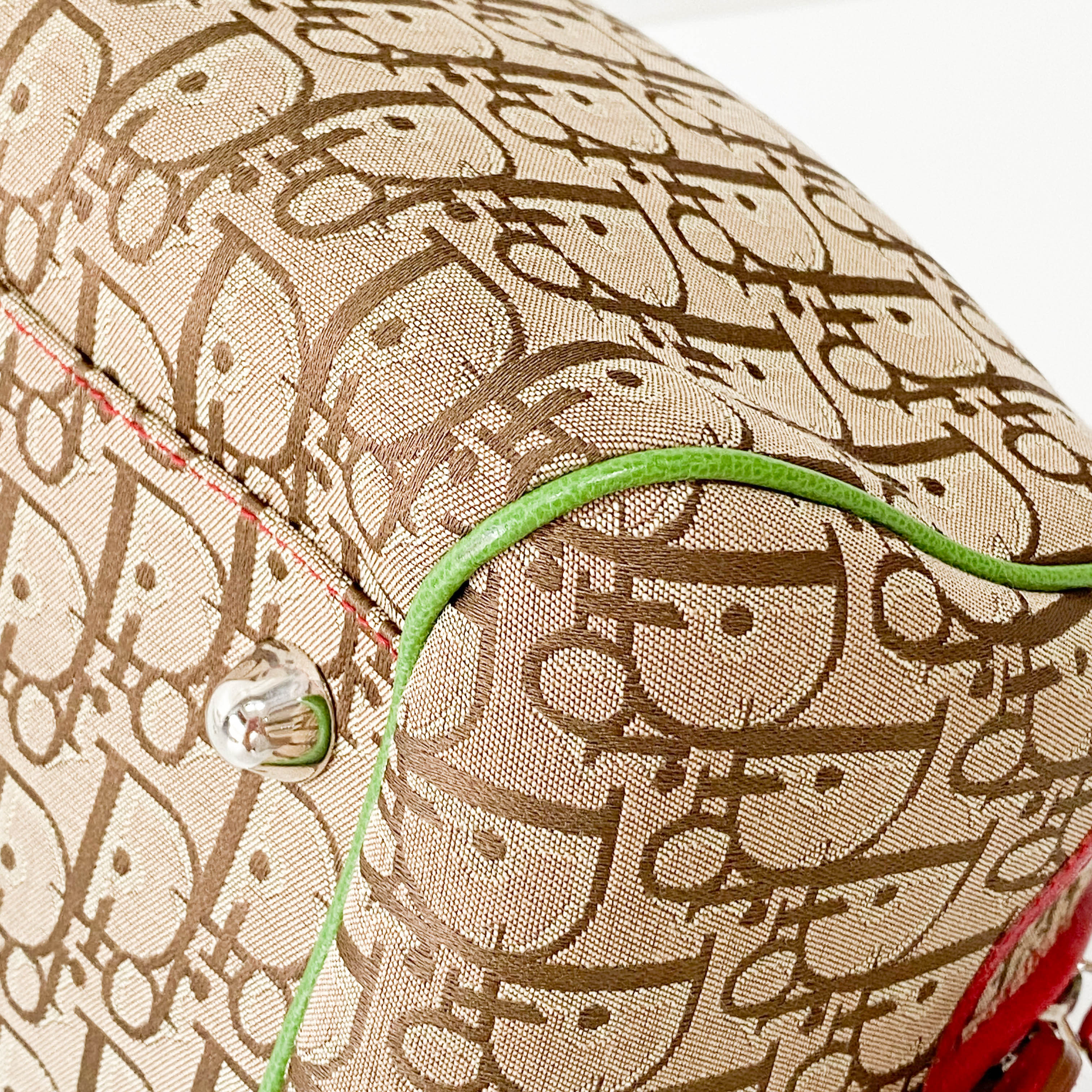 Rasta Trotter Brown Canvas Handbag