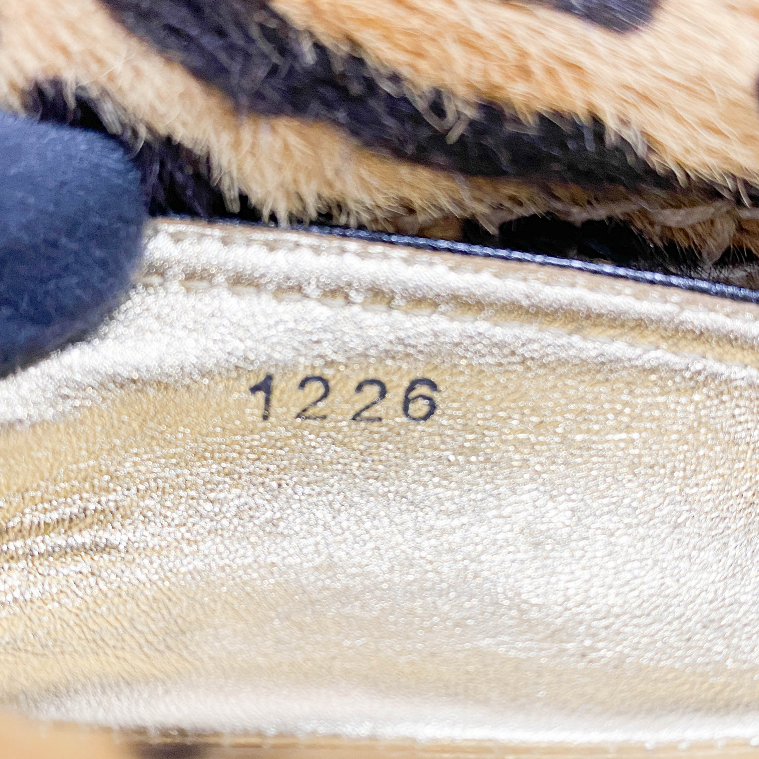 Size 8 Brown Leoaprd Print Pony Hair Shoes