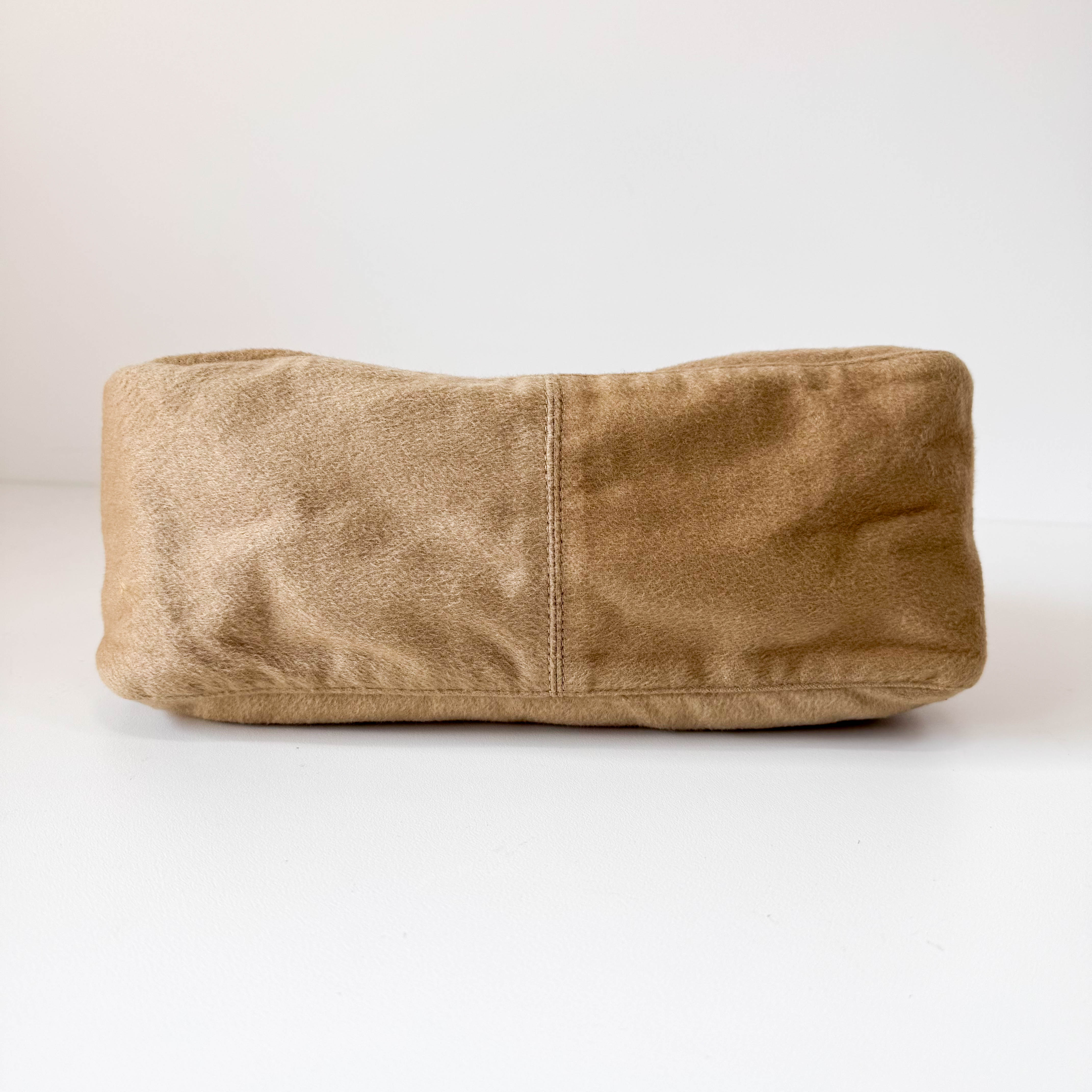 Caramel Brown Wool Mamma Baguette
